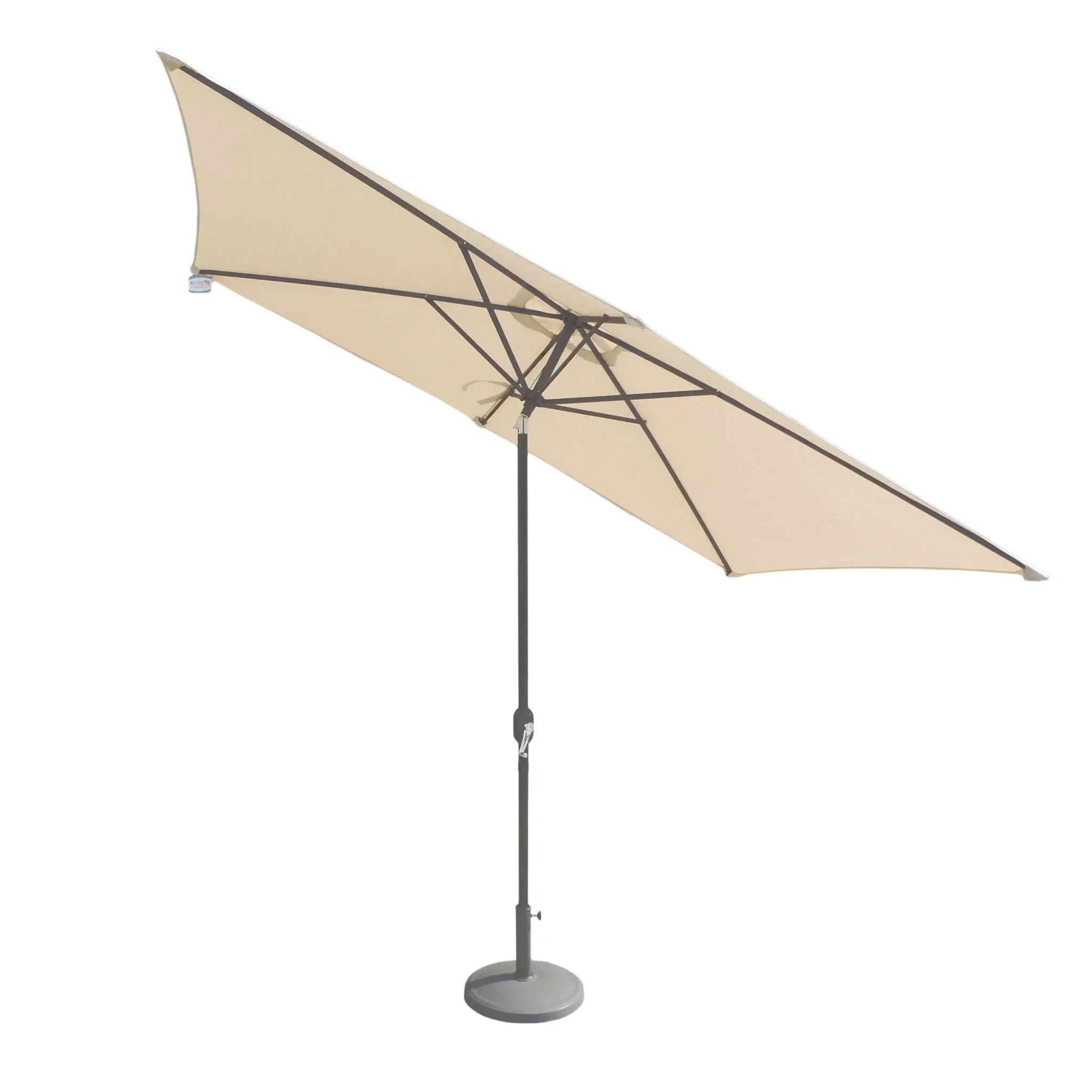 2.7 x 3m Rectangular Parasol Aluminium - Image 5