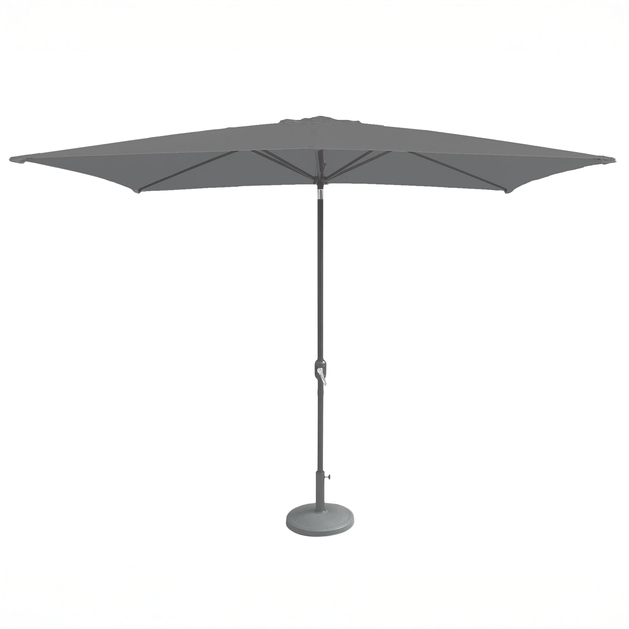 2.7 x 3m Rectangular Parasol Aluminium - Image 7