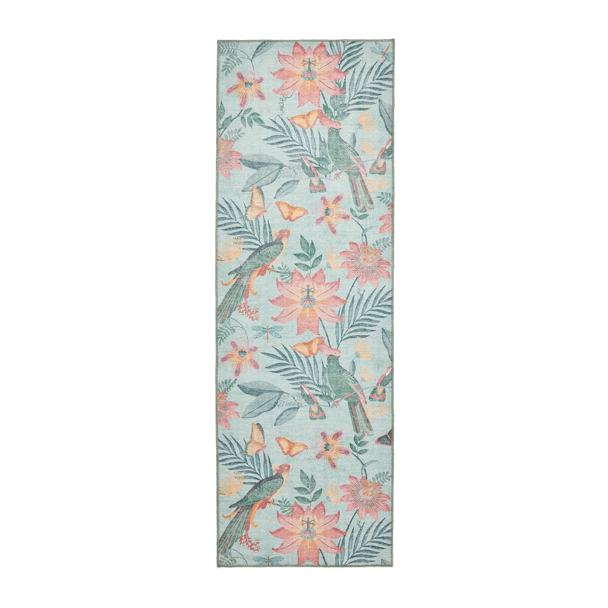 Amaya Tropical Birds Washable Rug - Image 32