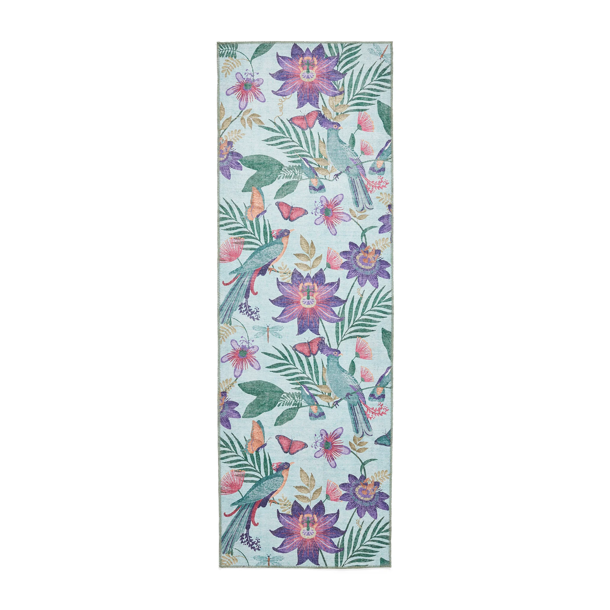 Amaya Tropical Birds Washable Rug - Image 36