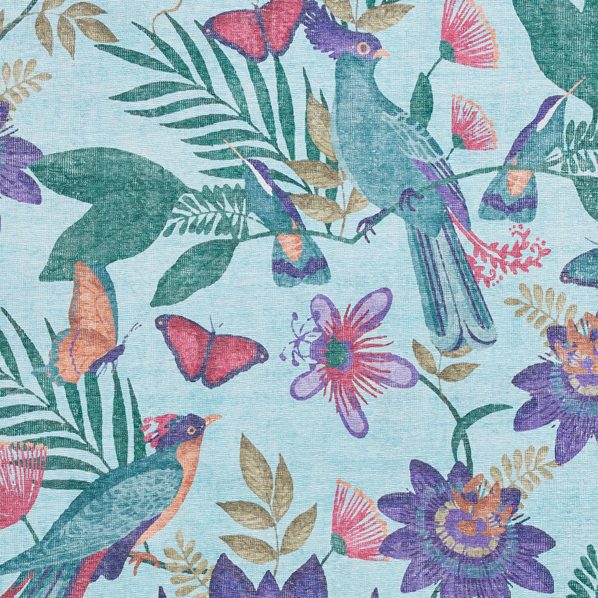 Amaya Tropical Birds Washable Rug - Image 7