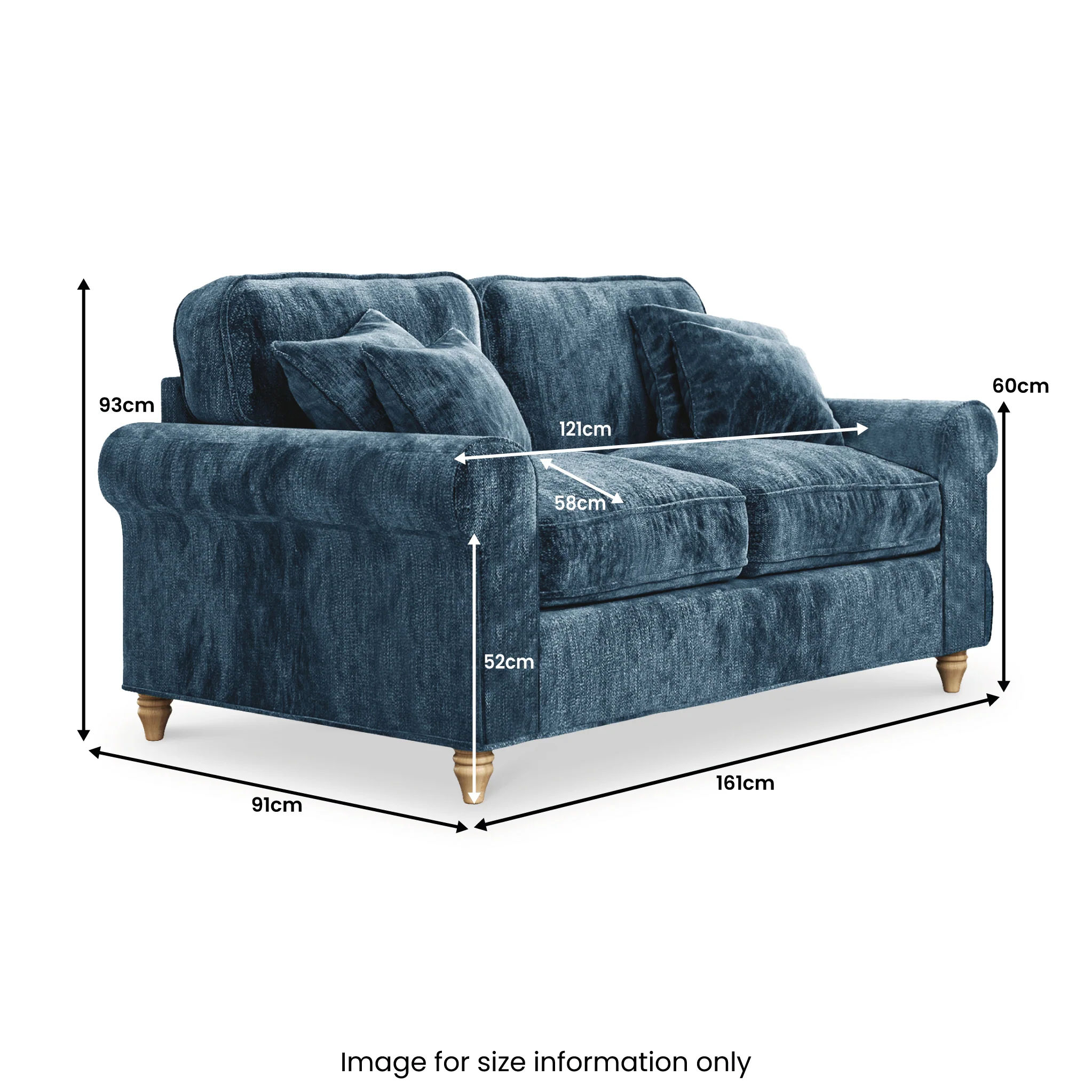 Archie 2 Seater Sofa - Image 46