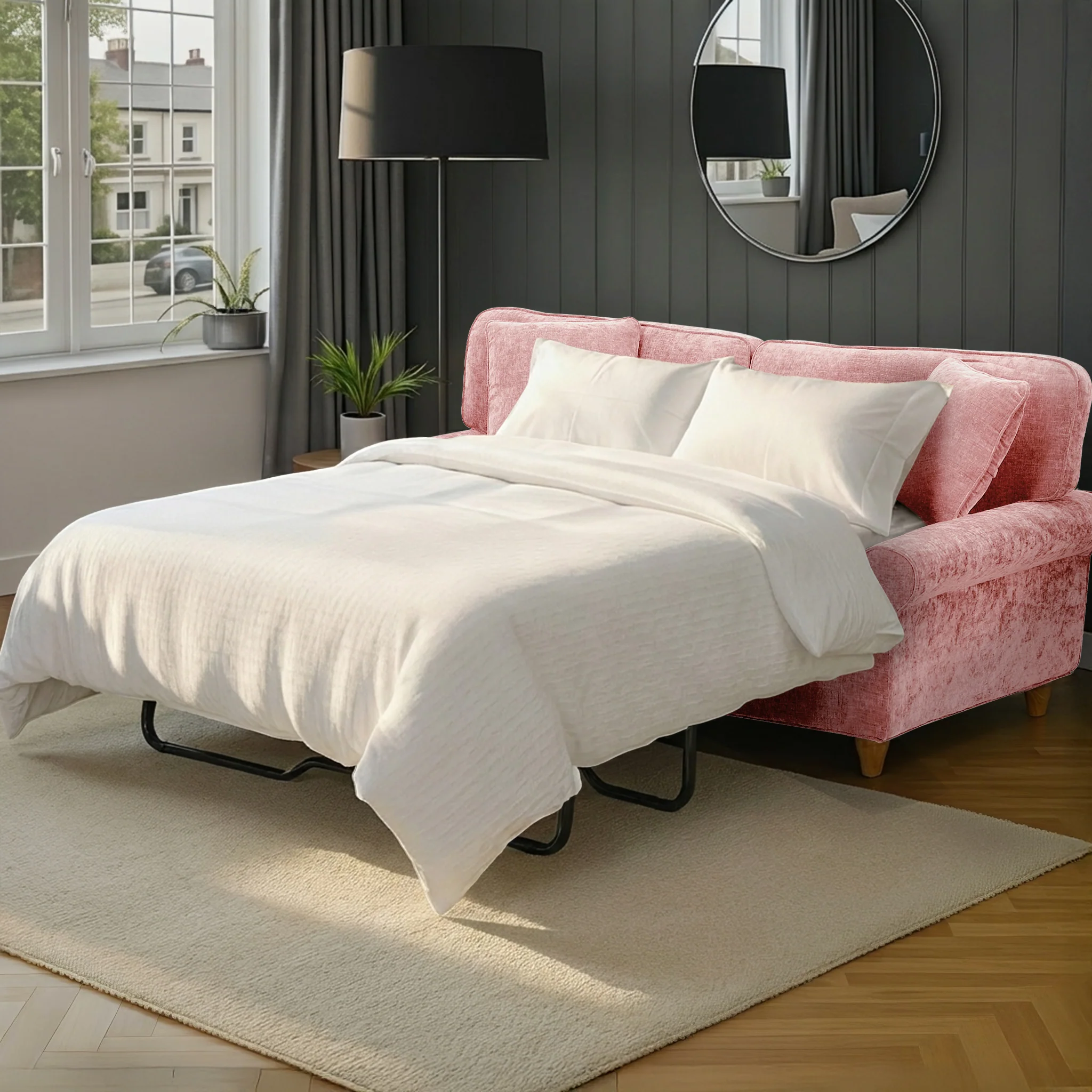 Archie 3 Seater Sofa Bed - Image 34