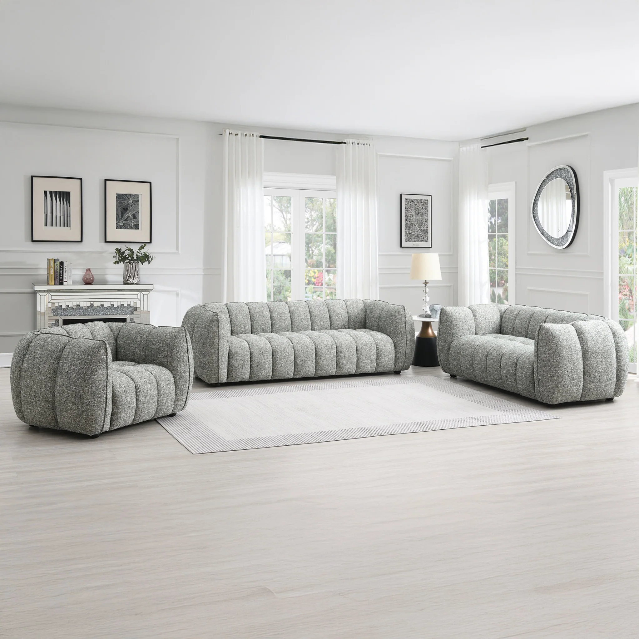 Arcot 3 Seater Sofa - Image 6