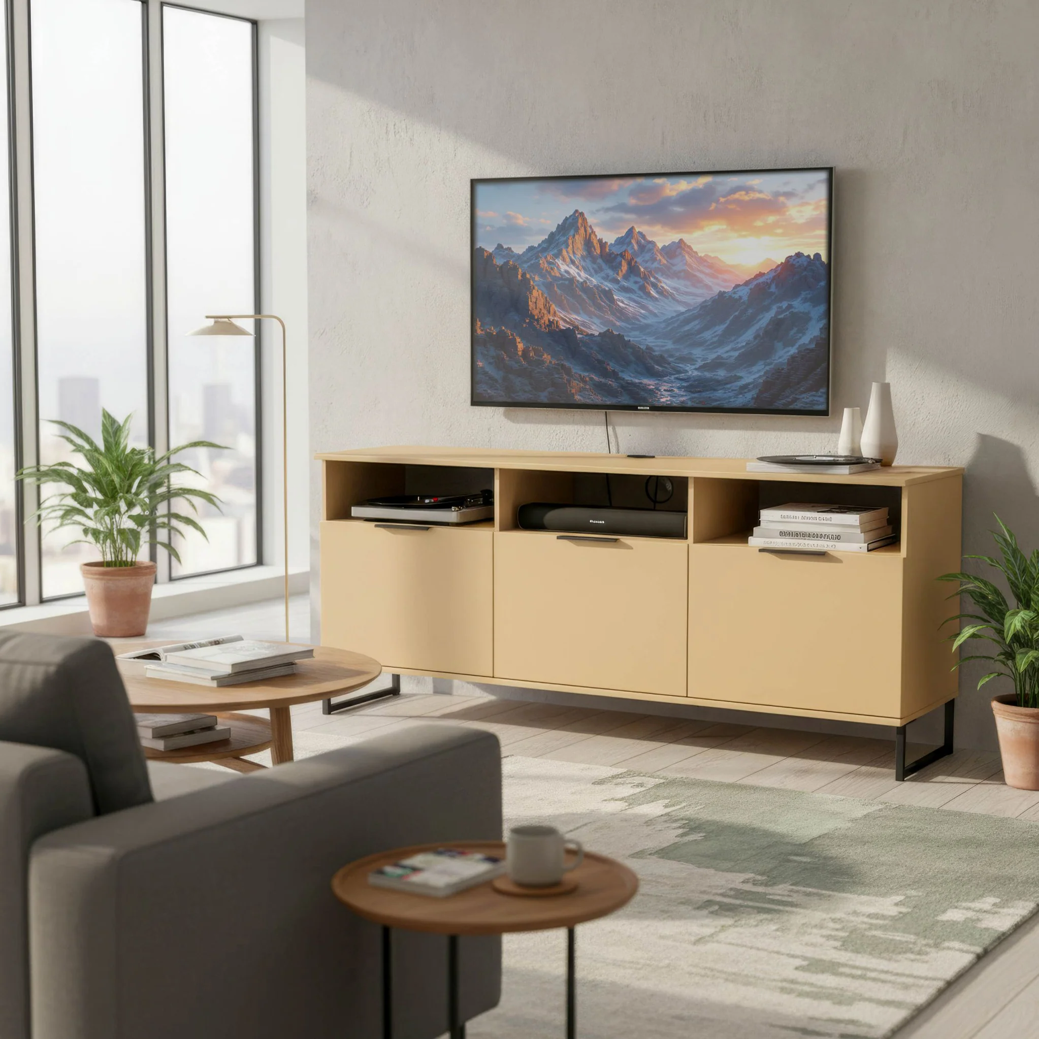 Ashbourne Drop Down TV Unit - Image 32