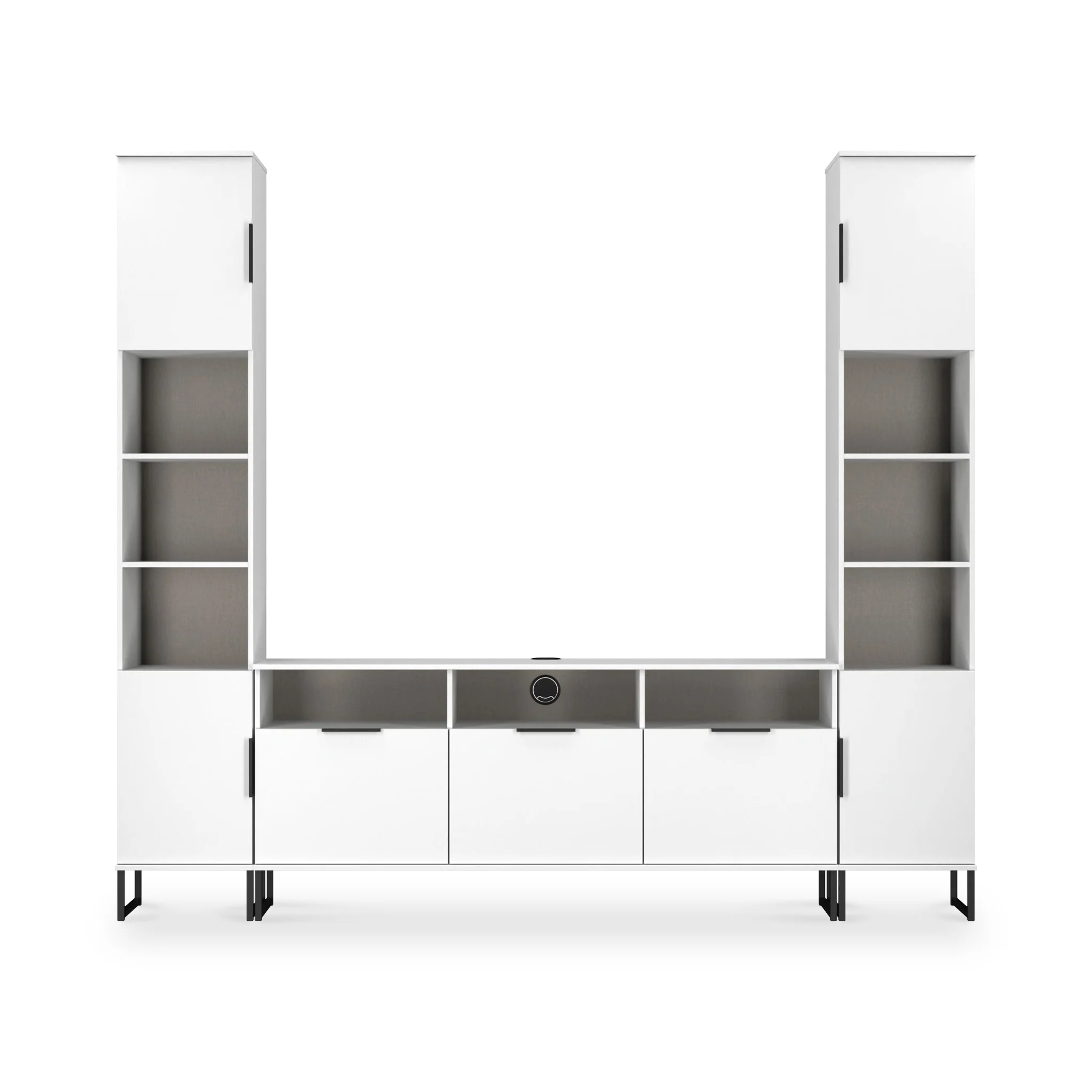 Ashbourne Media Wall TV Unit - Image 27