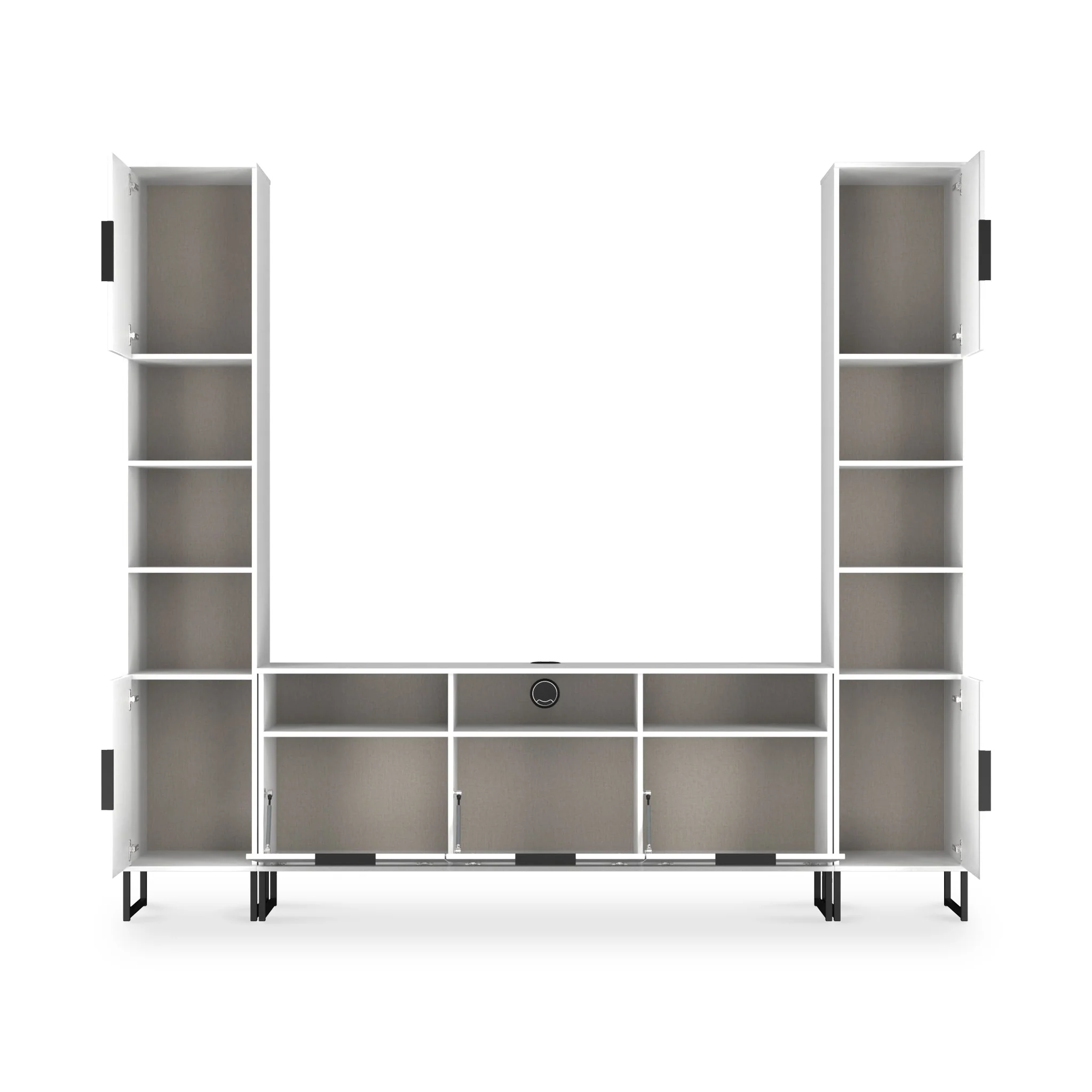 Ashbourne Media Wall TV Unit - Image 28