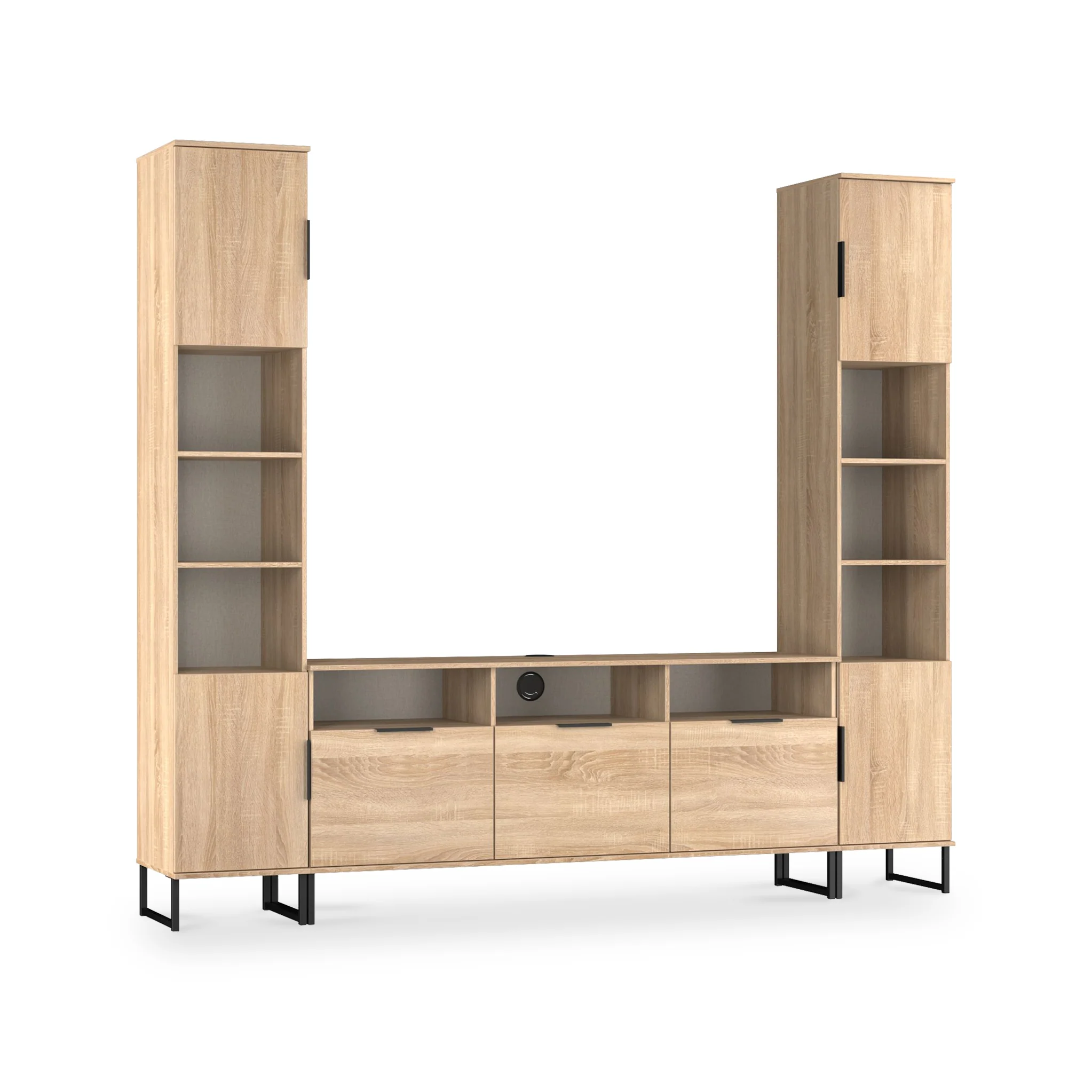 Ashbourne Media Wall TV Unit - Image 43