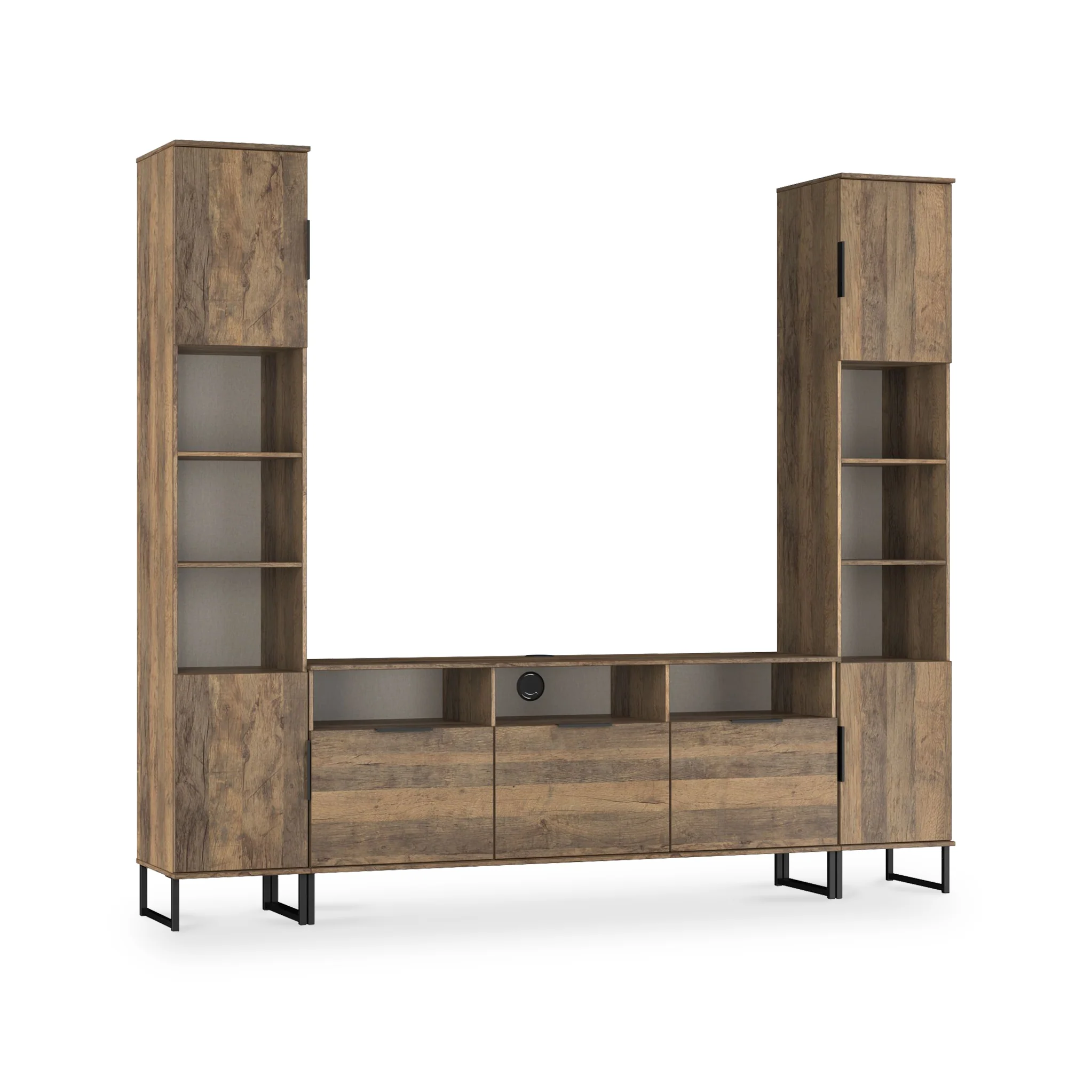 Ashbourne Media Wall TV Unit - Image 49