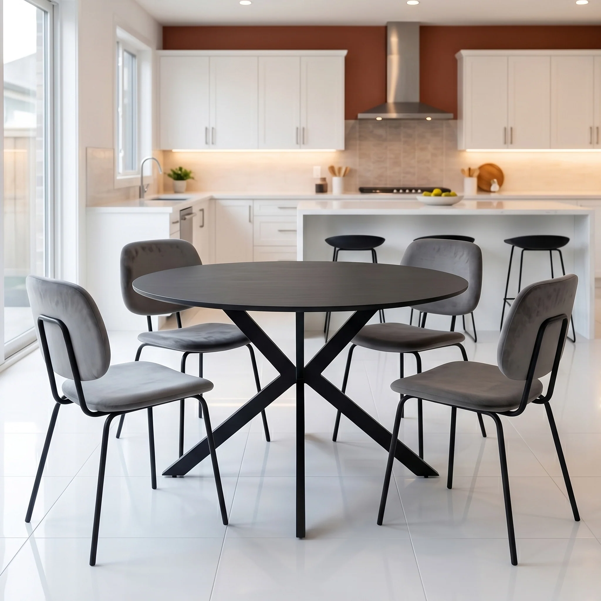 Ashen 120cm Round Dining Table - Image 2