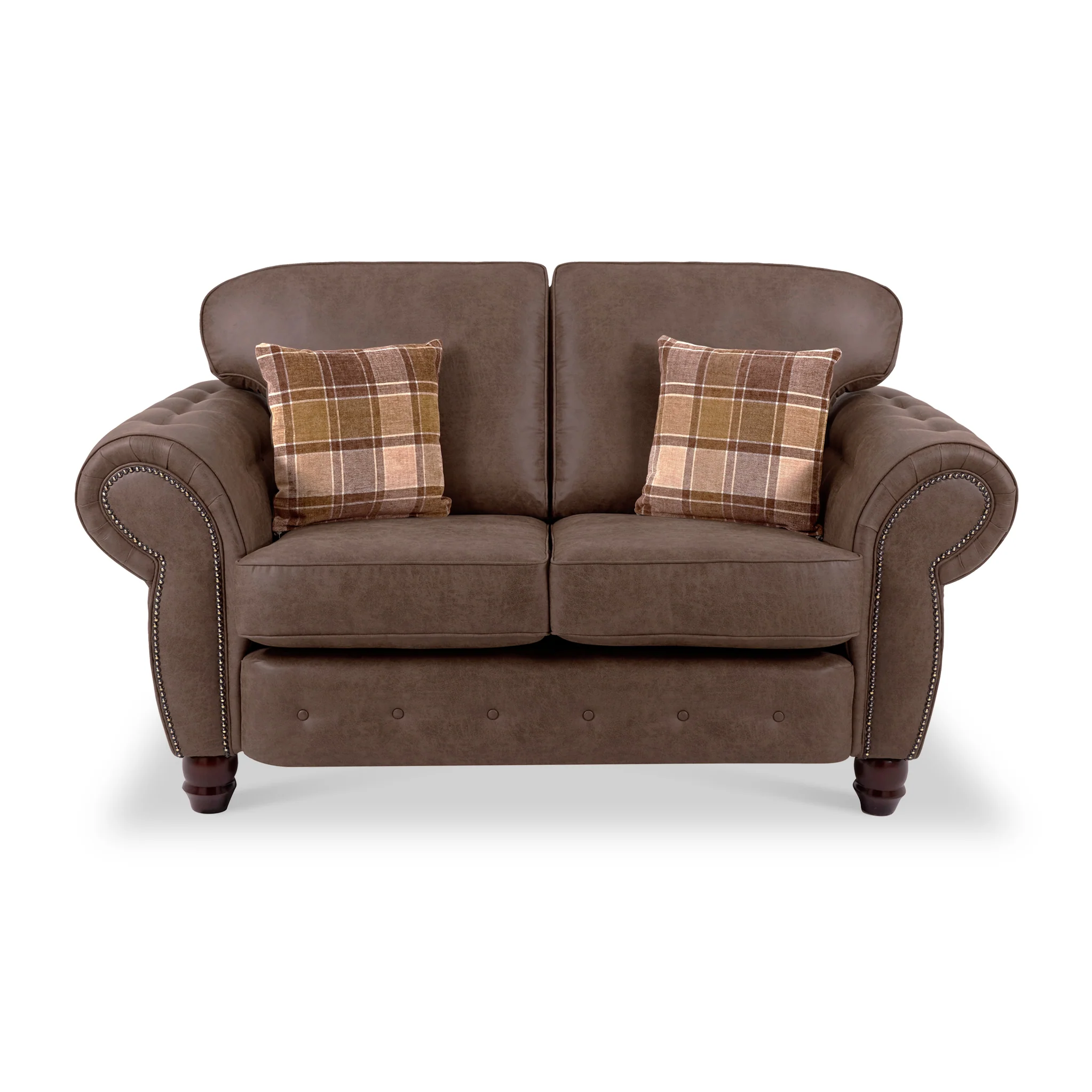 Ashford Faux Leather 2 Seater Sofa