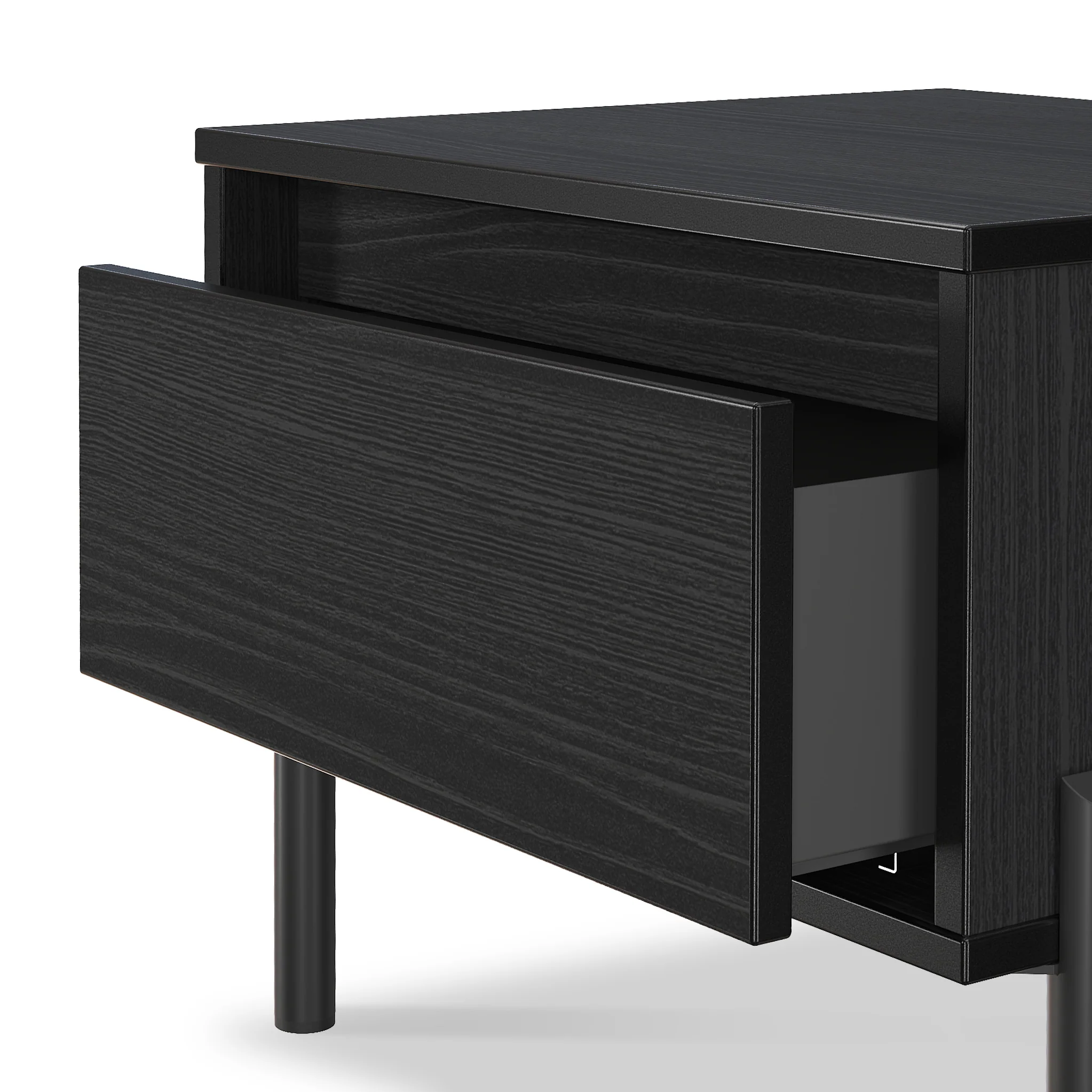 Axton 1 Drawer Bedside Table - Image 11