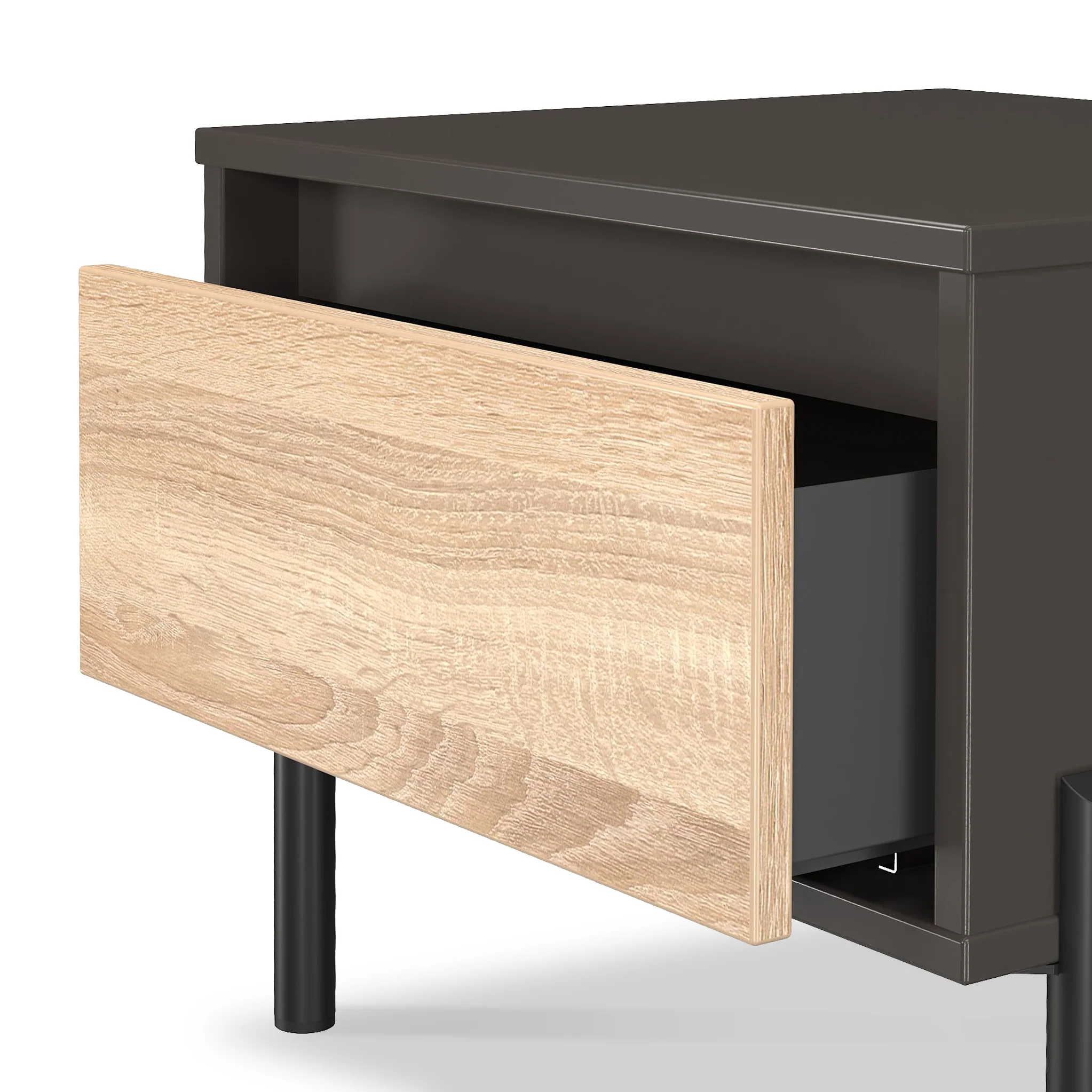 Axton 1 Drawer Bedside Table - Image 17