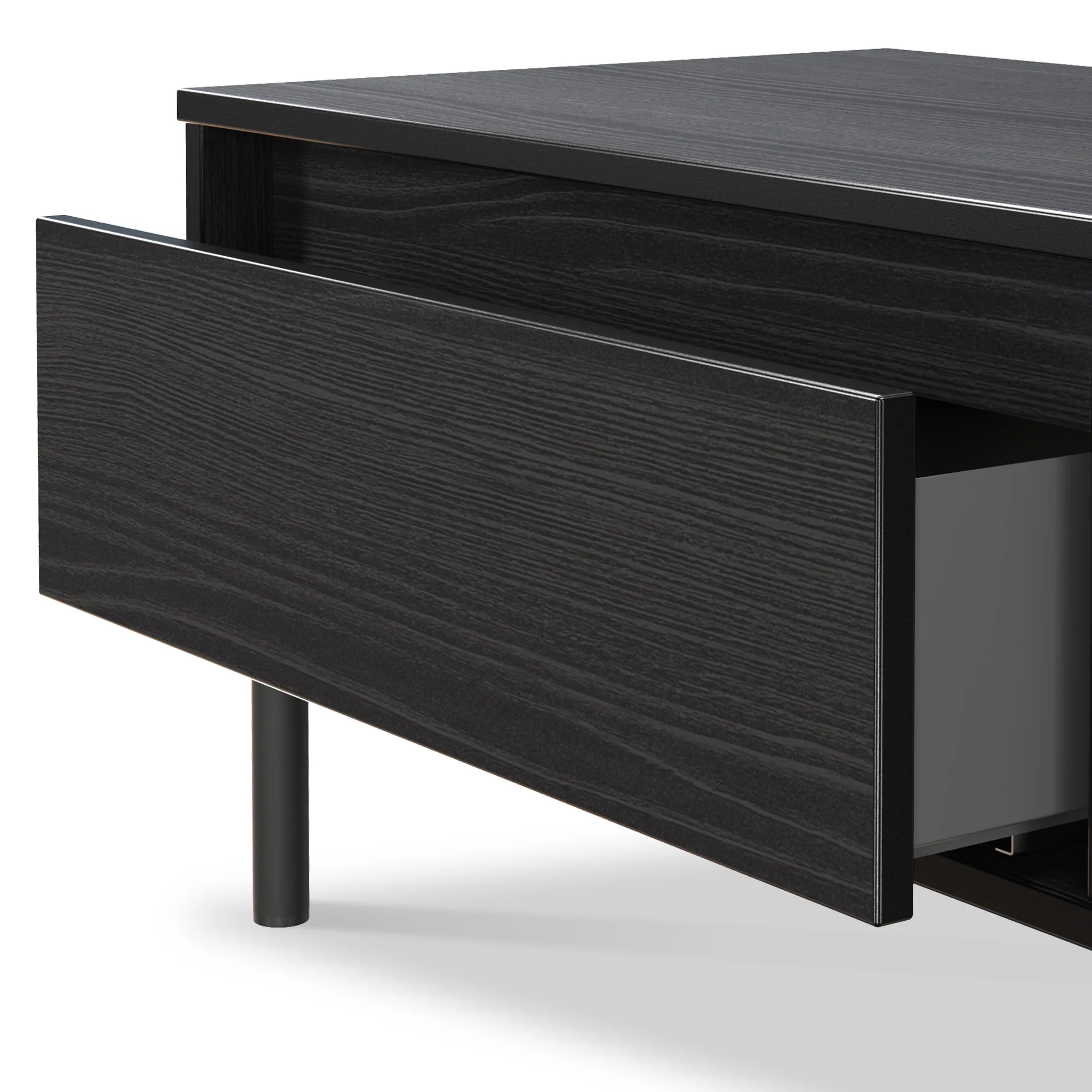 Axton 1 Drawer Wide Bedside Table - Image 11