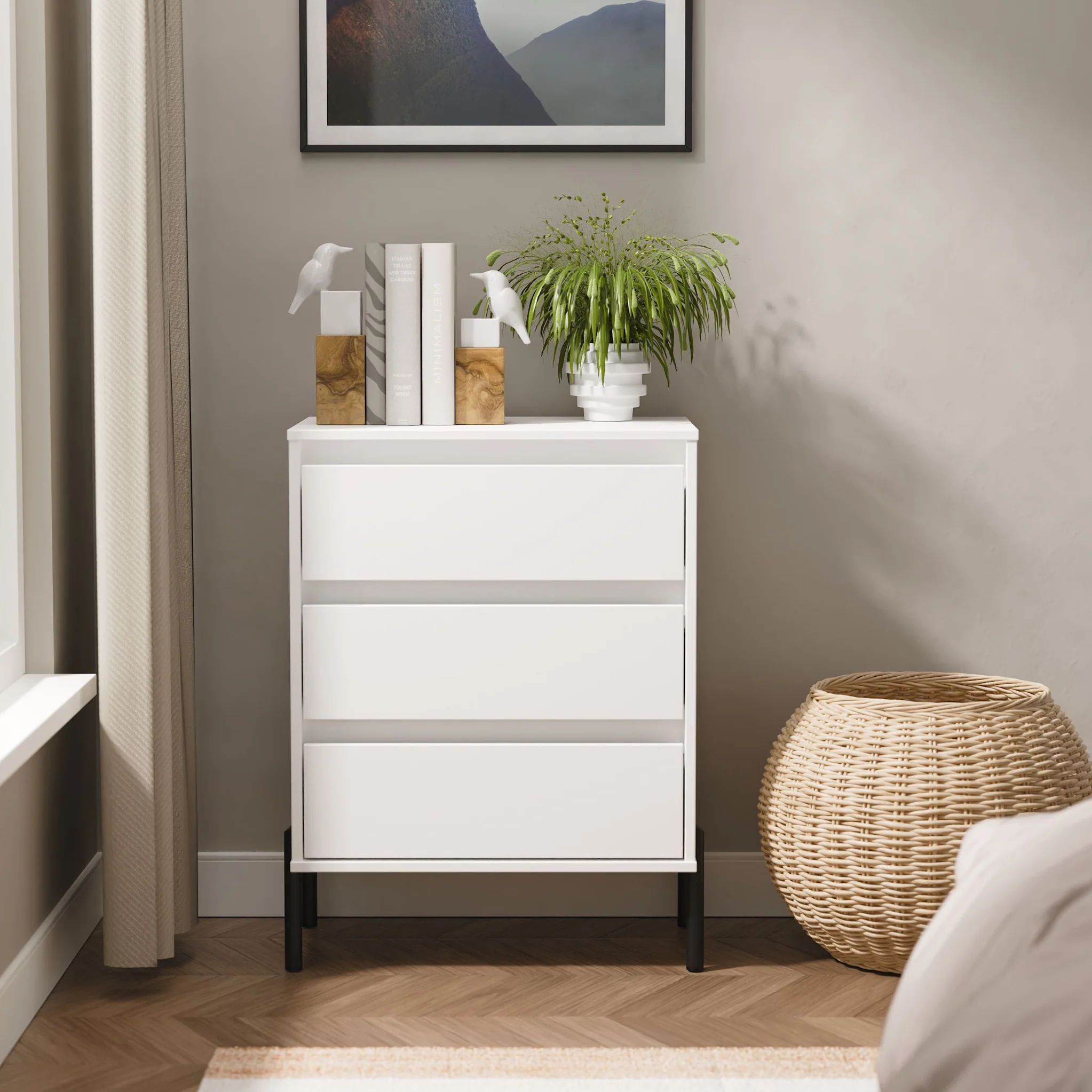Axton 3 Drawer Compact Chest - Image 13