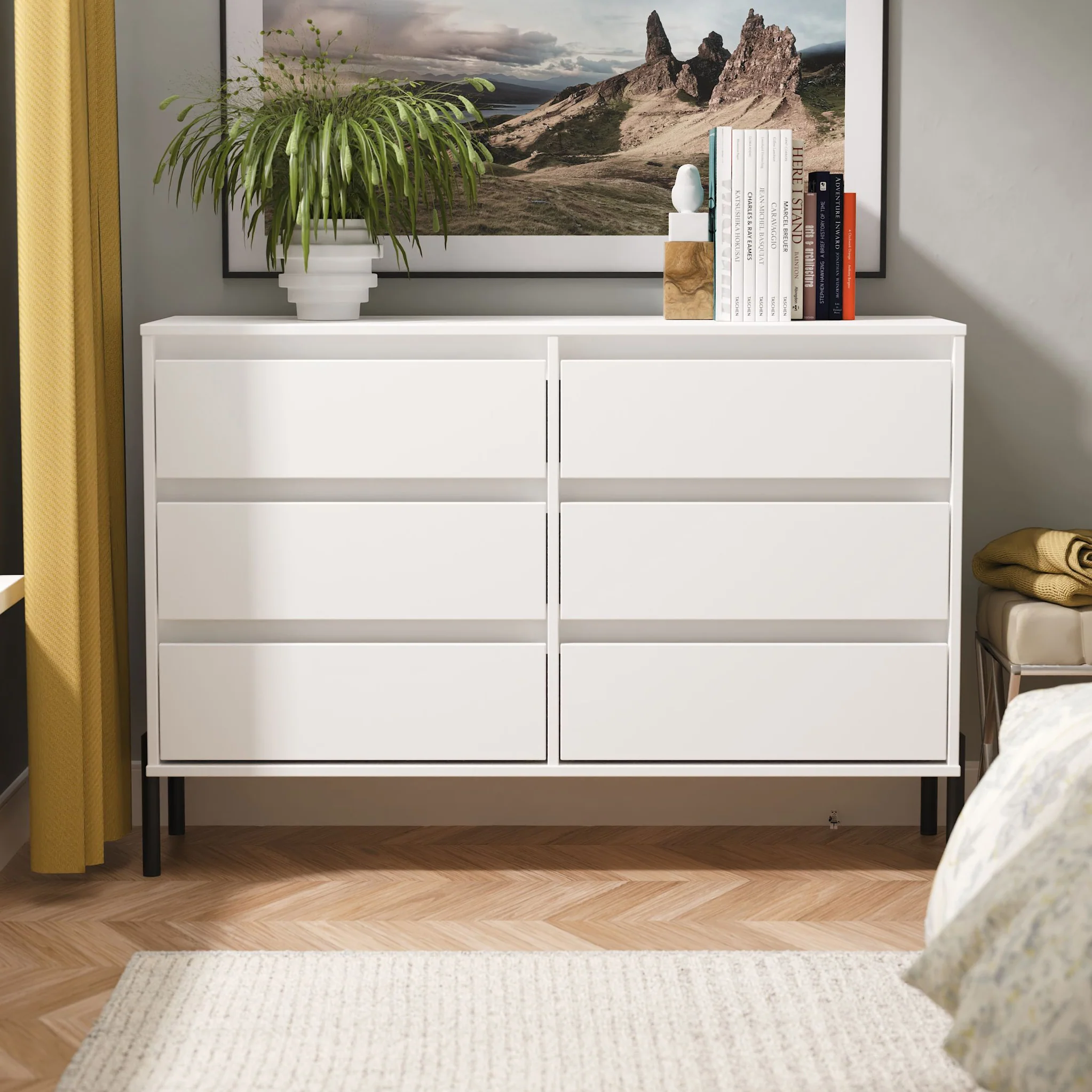 Axton 6 Drawer Chest - Image 13