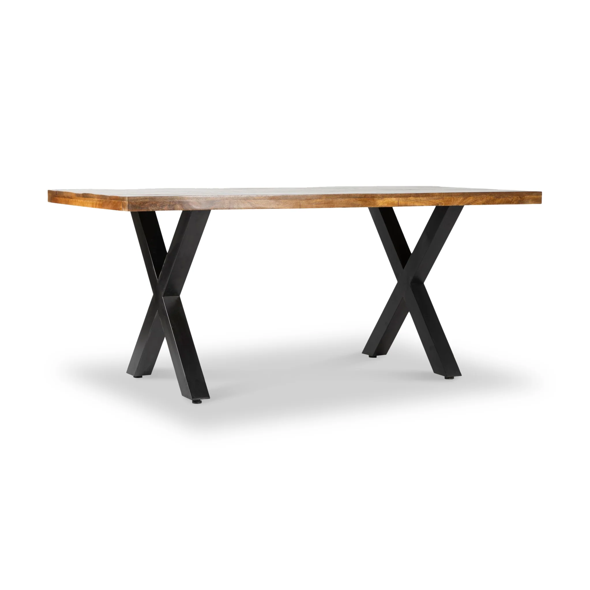Benjin 220cm Mango Wood Dining Table - Image 5