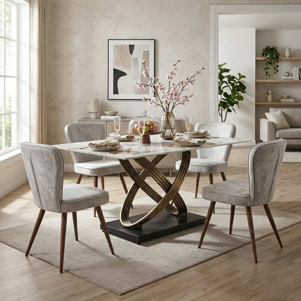 Brinsley 180cm Ceramic Dining Table - Image 2