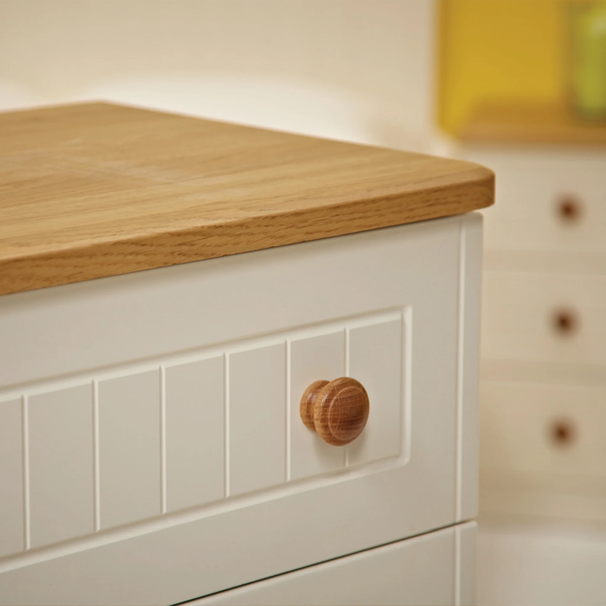 Brixham Cream 3 Drawer Deep Chest - Image 3