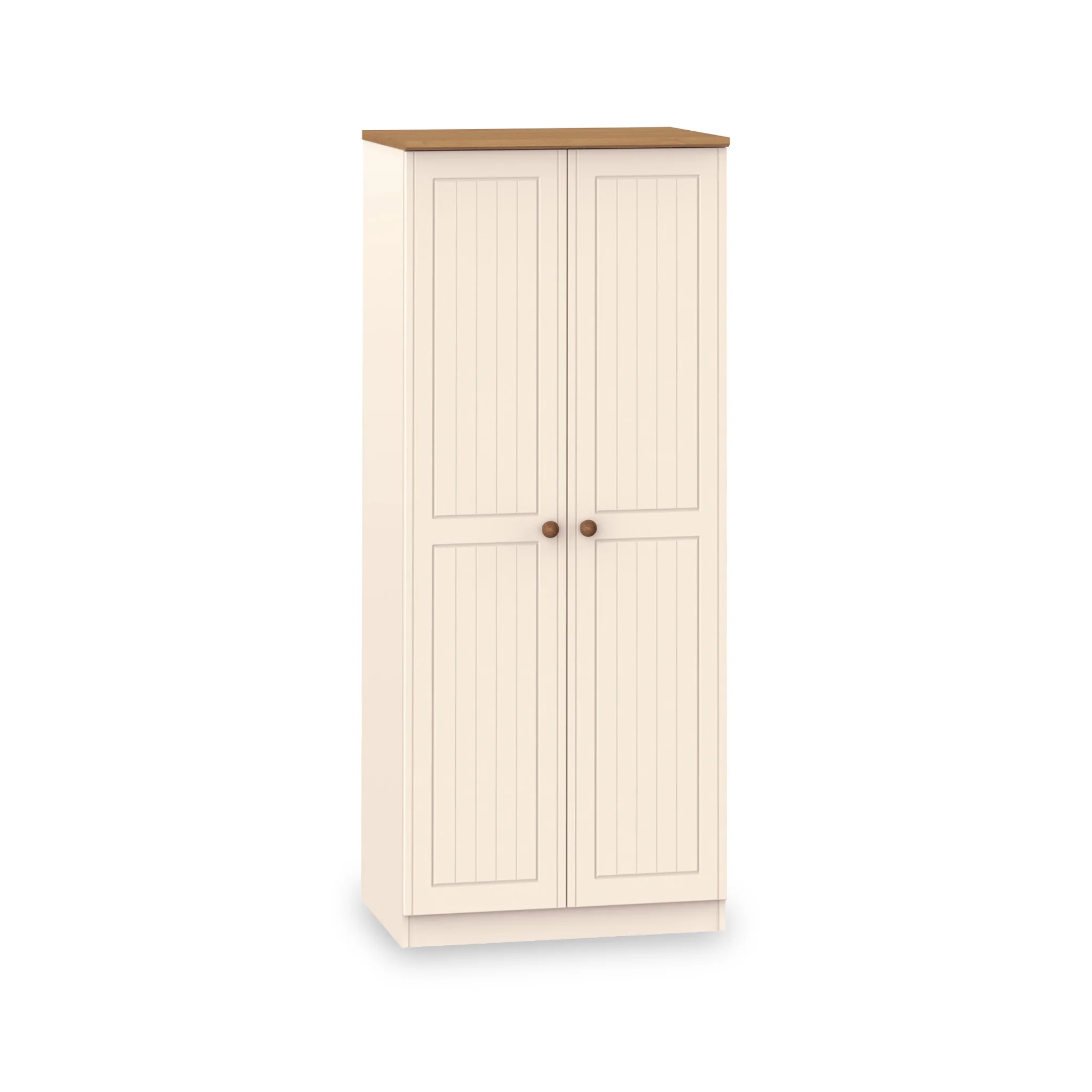 Brixham Cream 2 Door Wardrobe