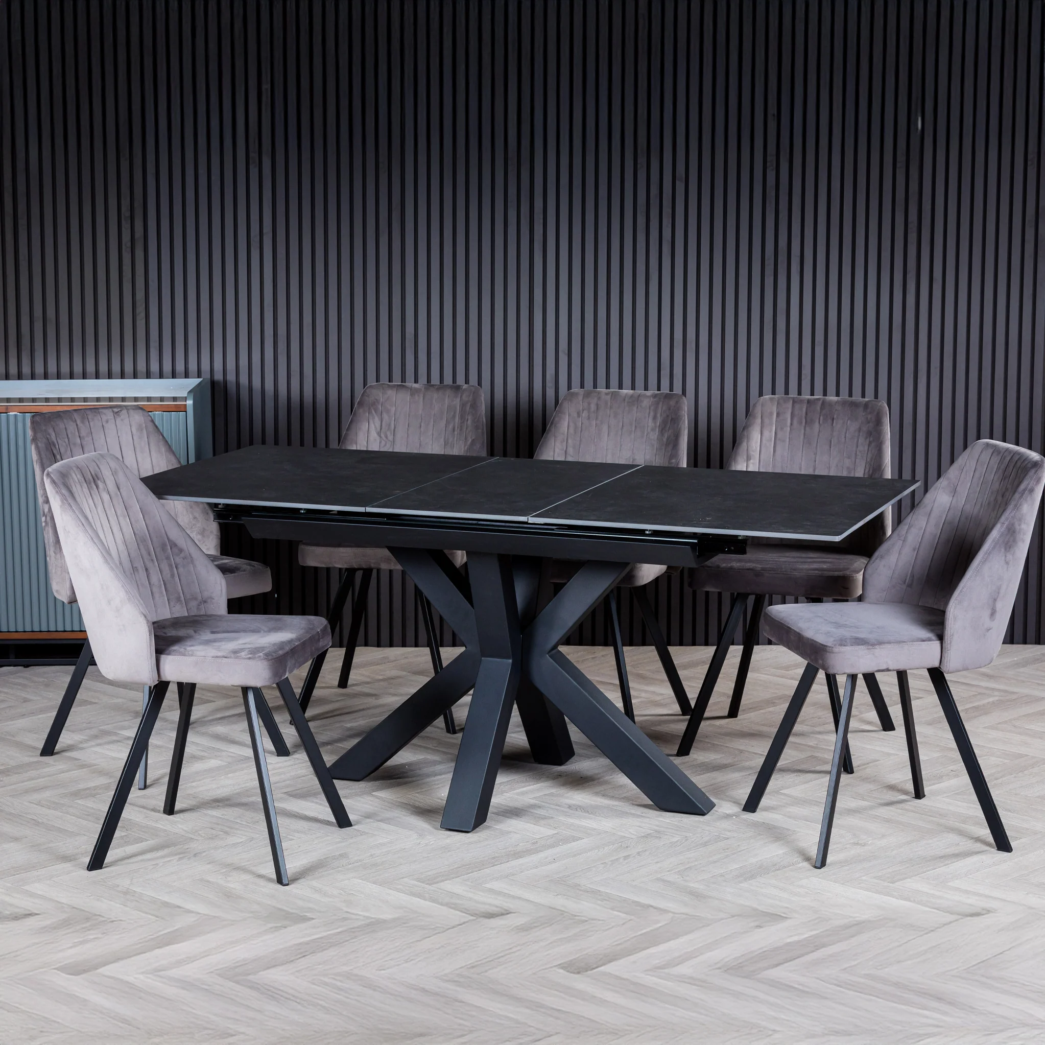 Cadley 140-180cm Extending Ceramic Dining Table - Image 10
