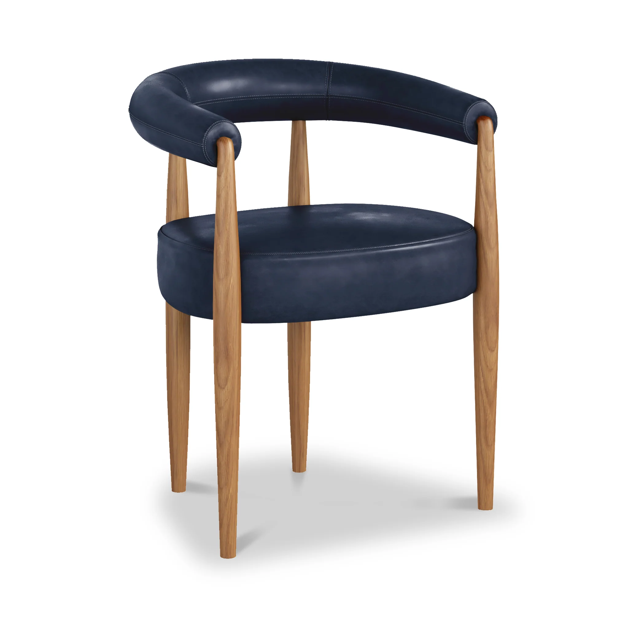 Carlyle Faux Leather Dining Chair - Image 5