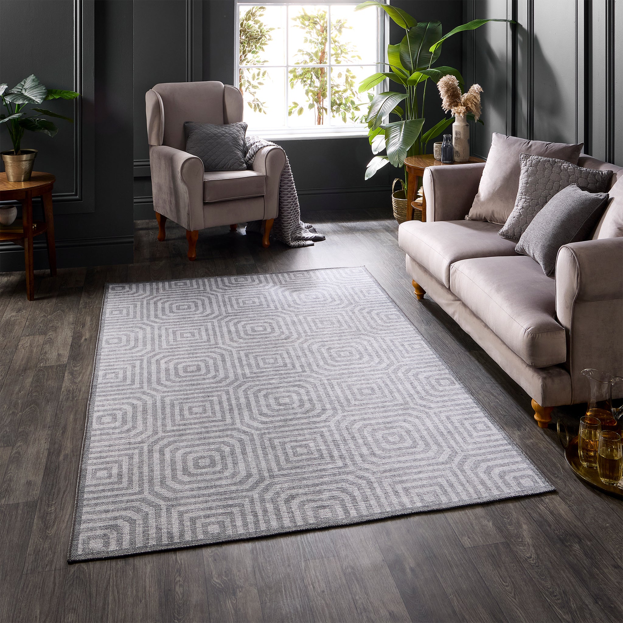 Cassetino Washable Flatweave Rug - Image 11