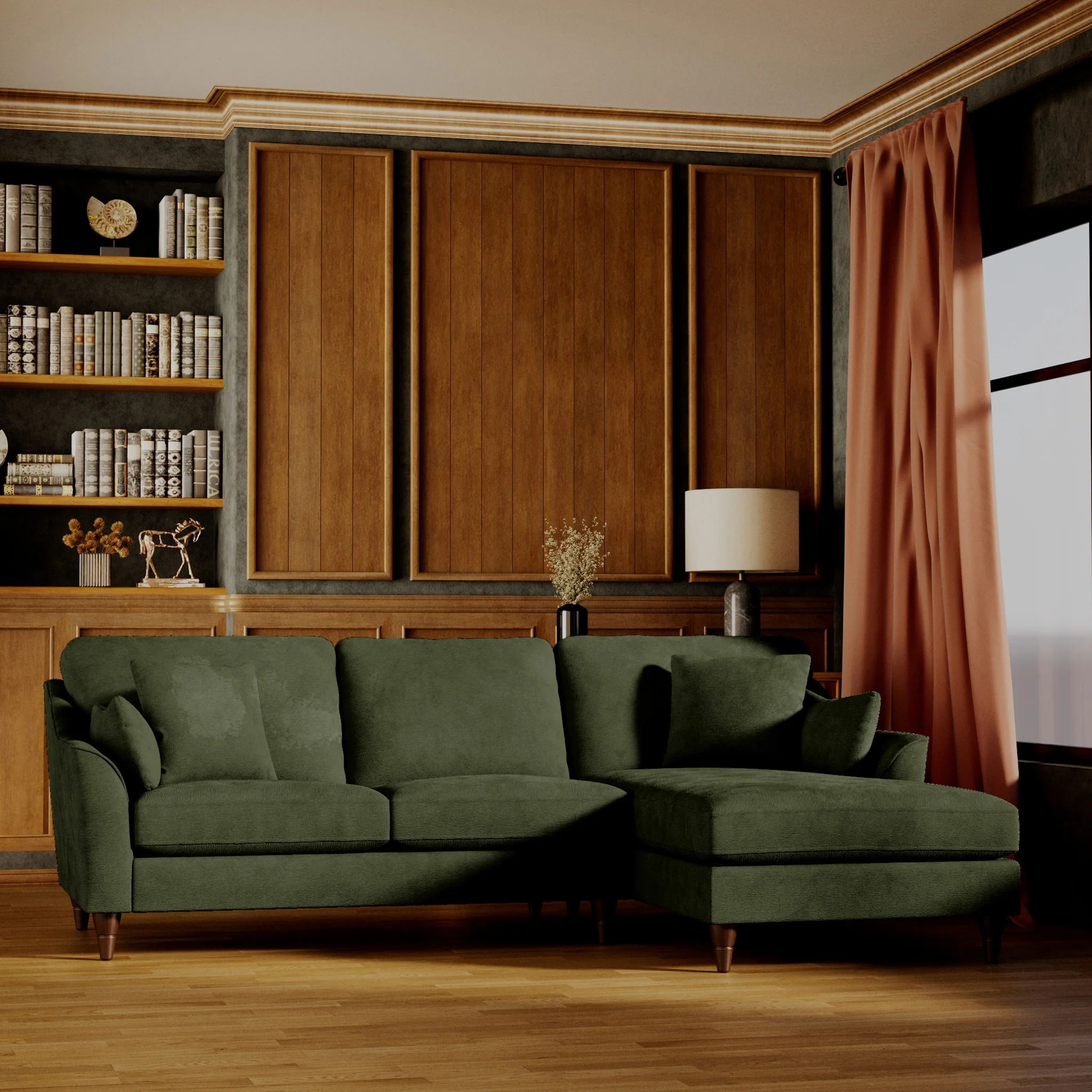 Charice Chaise Sofa - Image 2