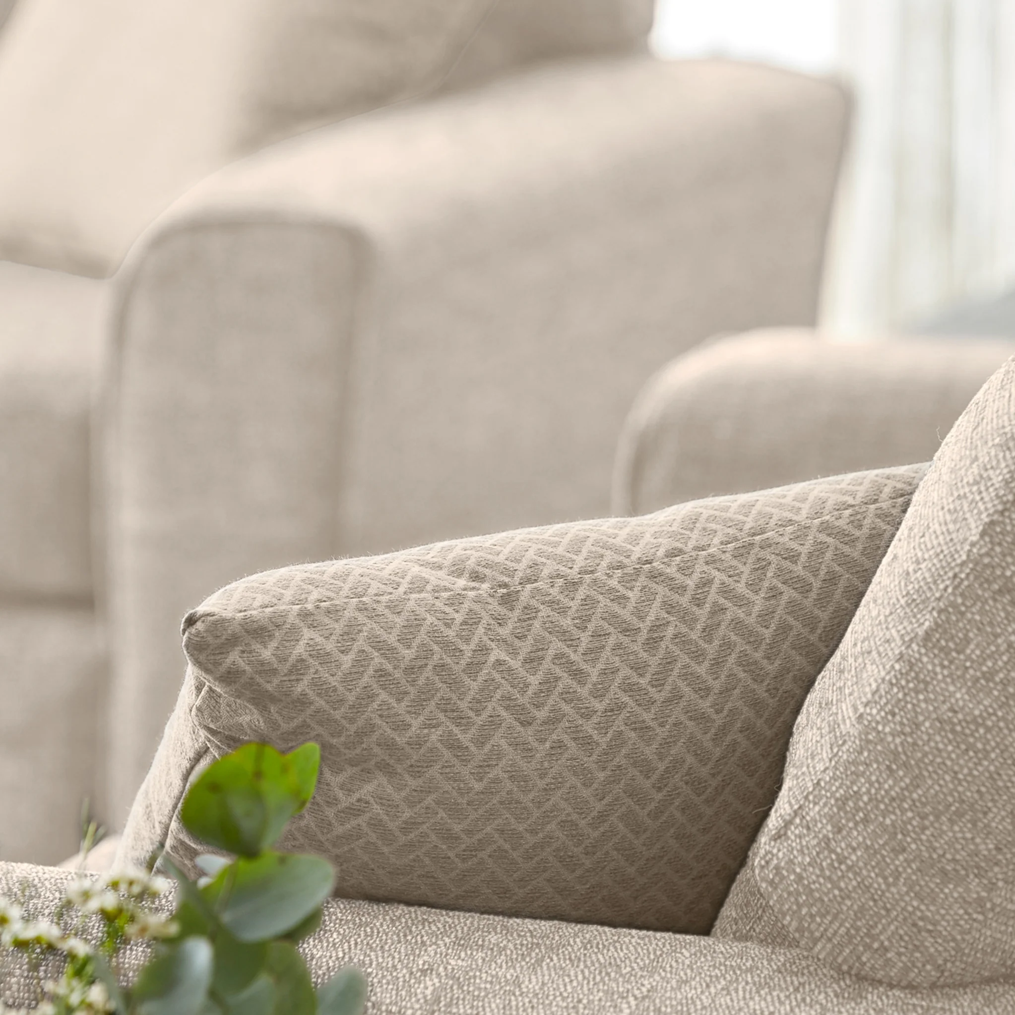 Cheswick Textured Weave Fabric Armchair - Image 18