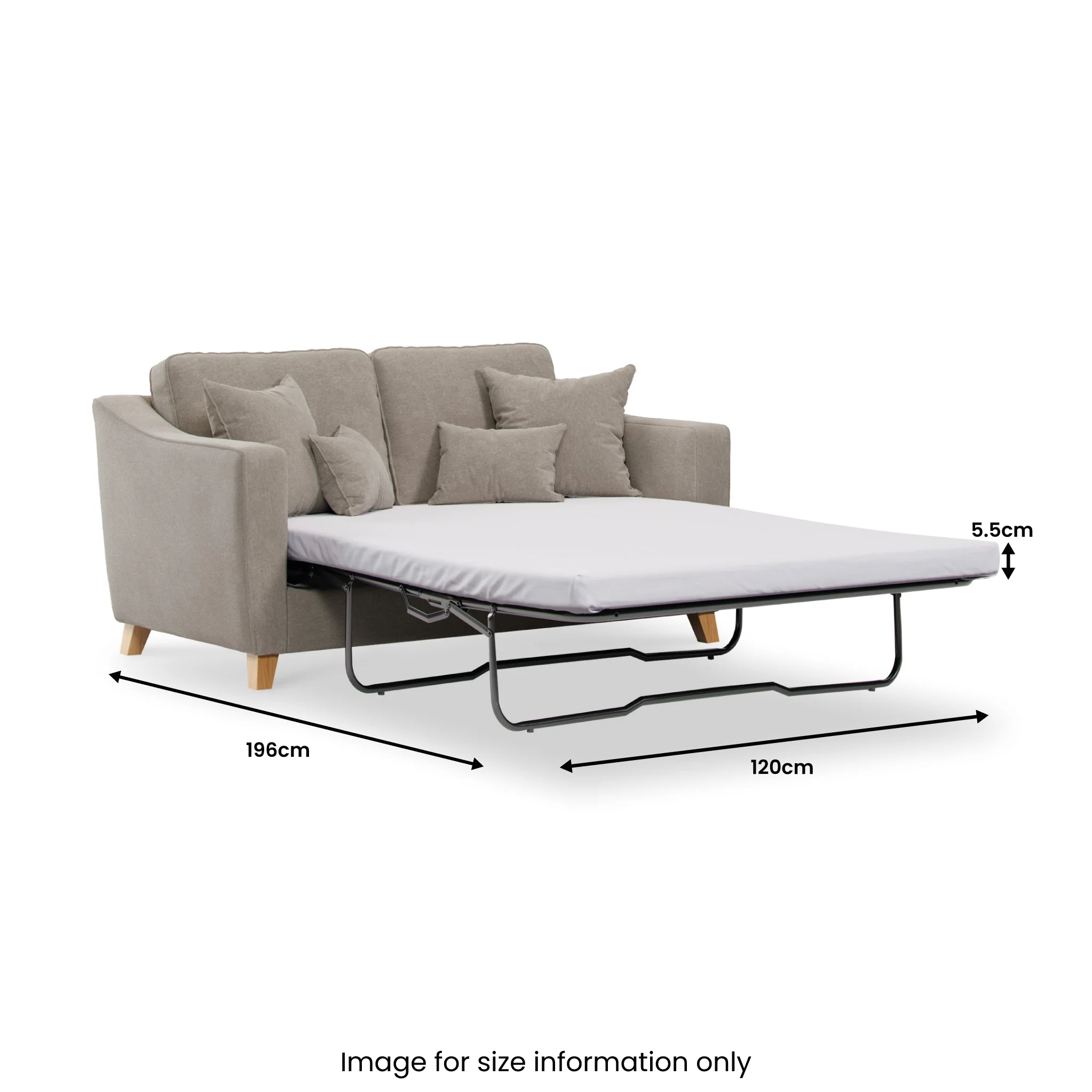 Claridge 2 Seater Sofa Bed - Image 48