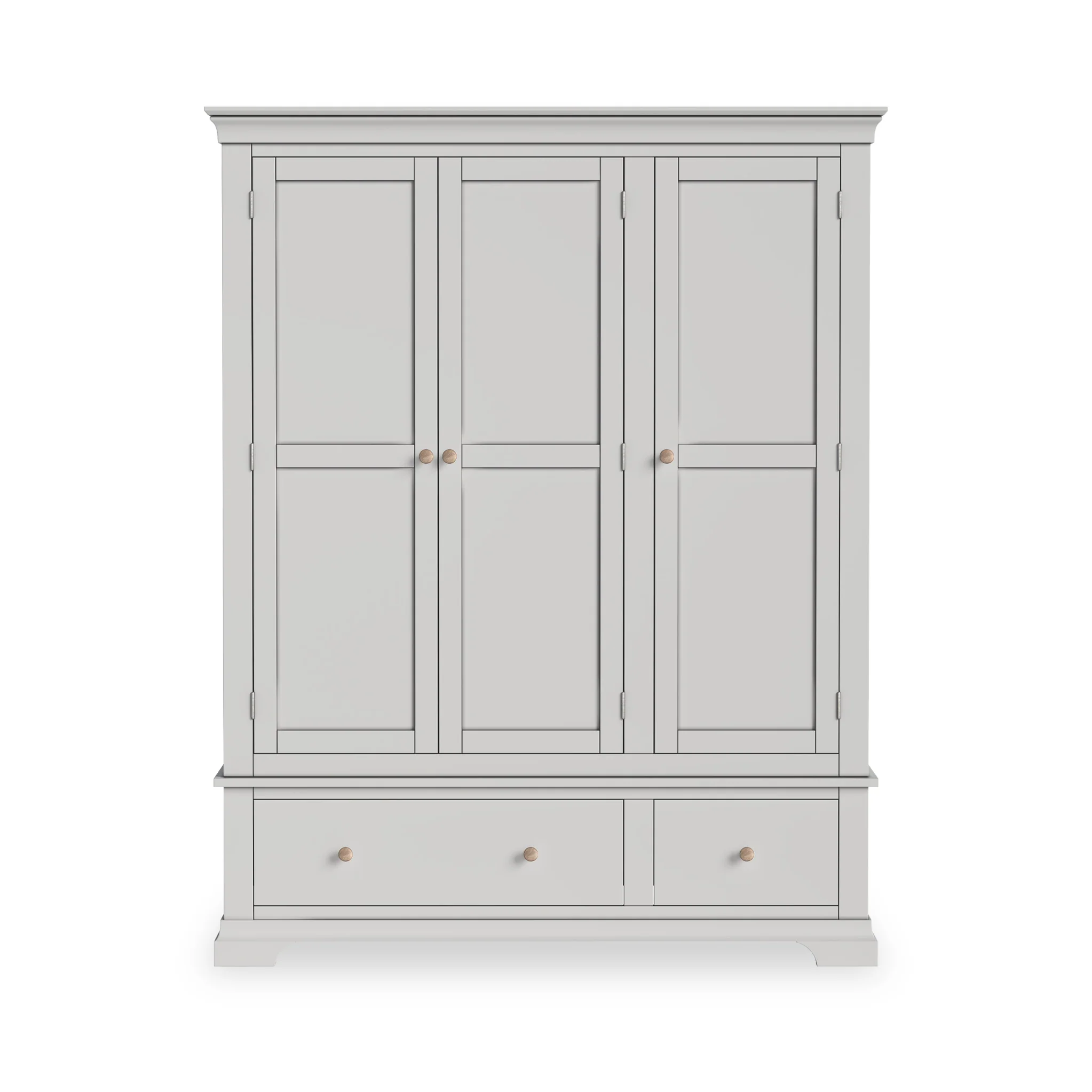 Colette Triple Wardrobe with 2 Drawers - Image 29