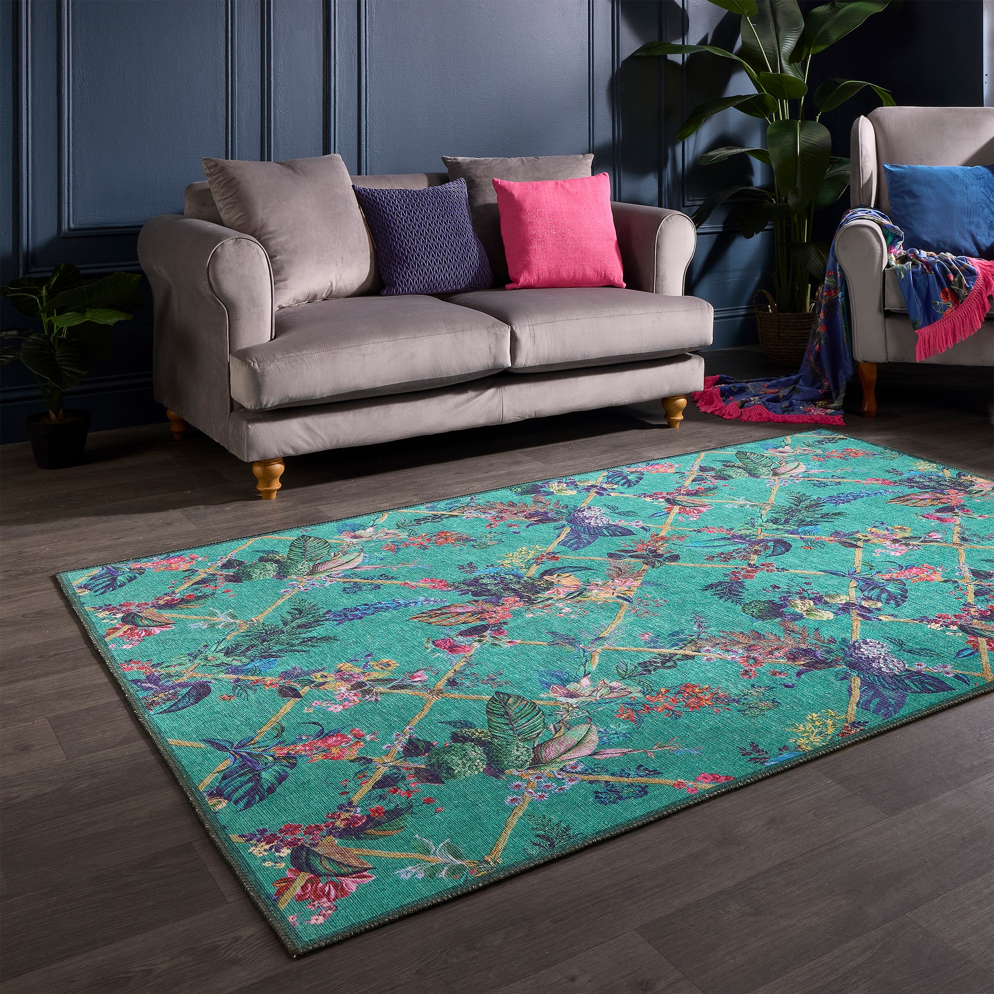 Cotswold Washable Flatweave Rug - Image 30
