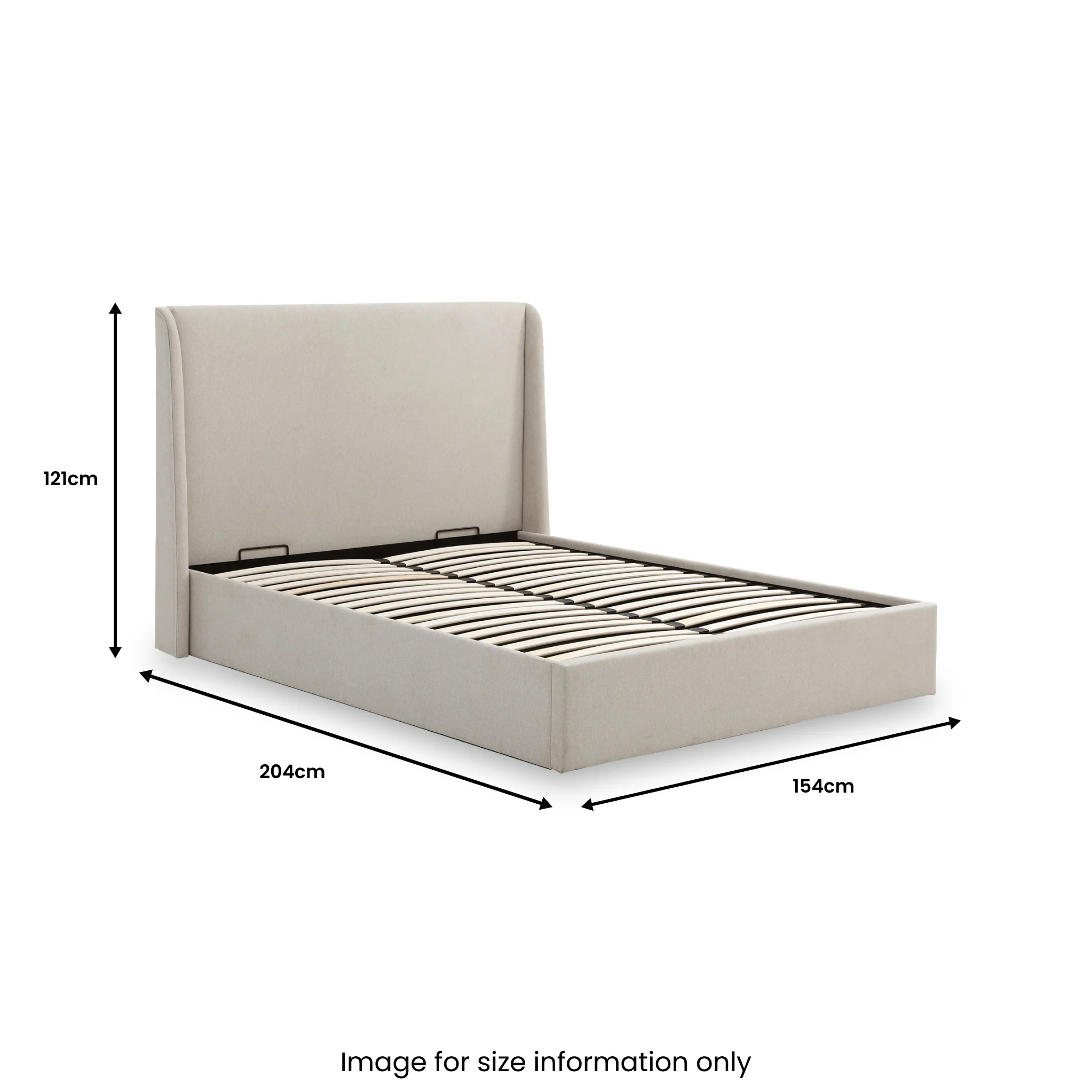 Deacon Multilift Chenille Ottoman Bed - Image 17