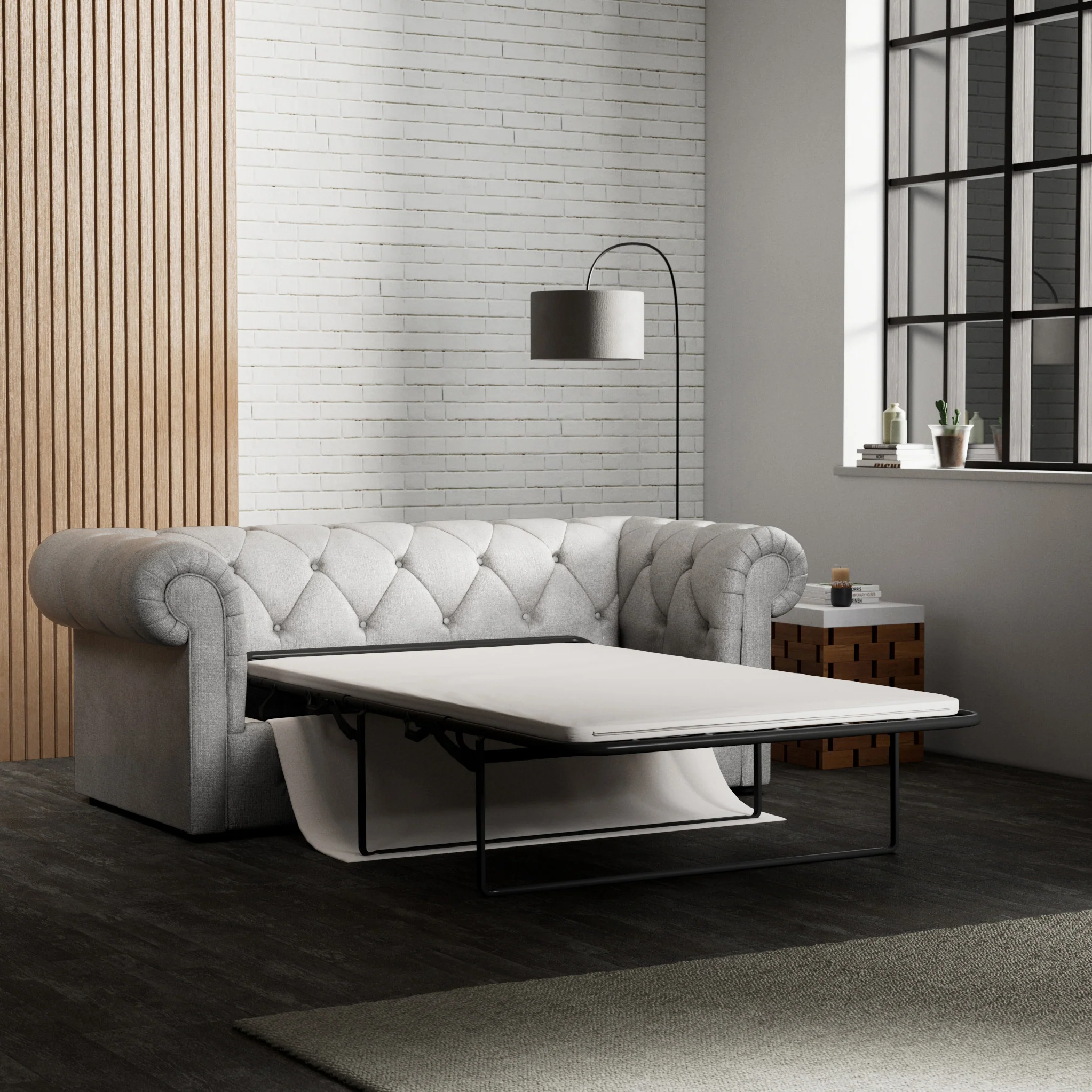 Everett 3 Seater Sofa Bed - Image 28