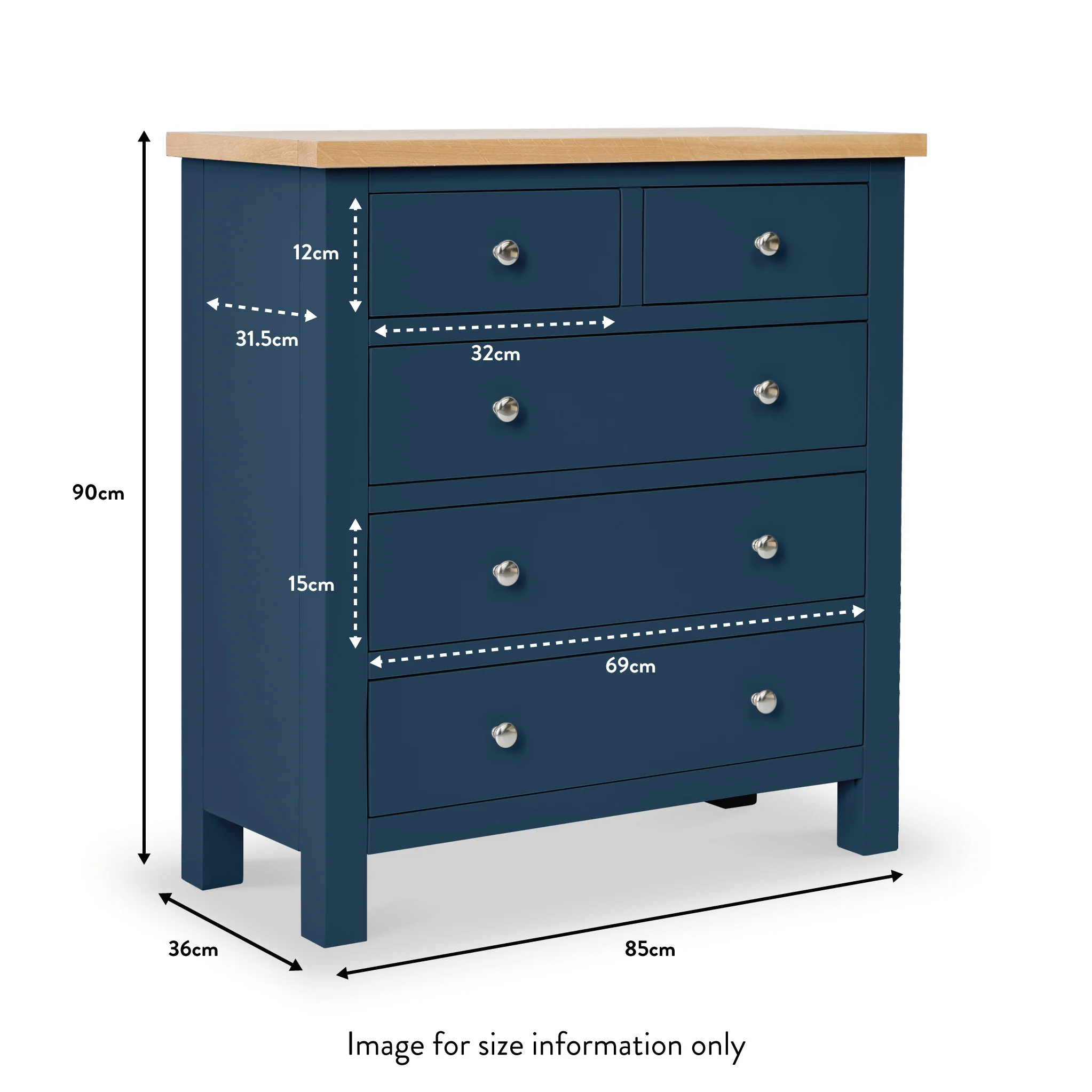 Farro 2 Over 3 Chest Of Drawers - Image 21