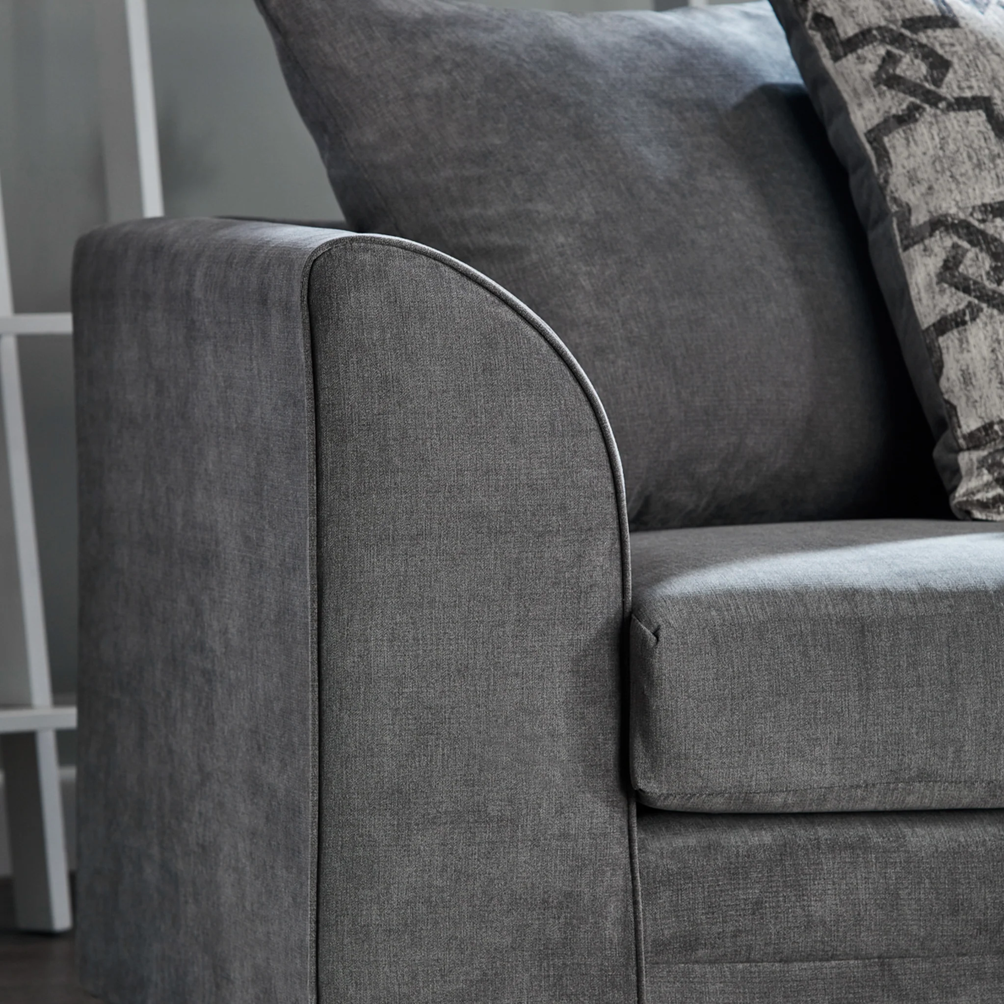 Fernley Chenille 3 Seater Sofa - Image 9