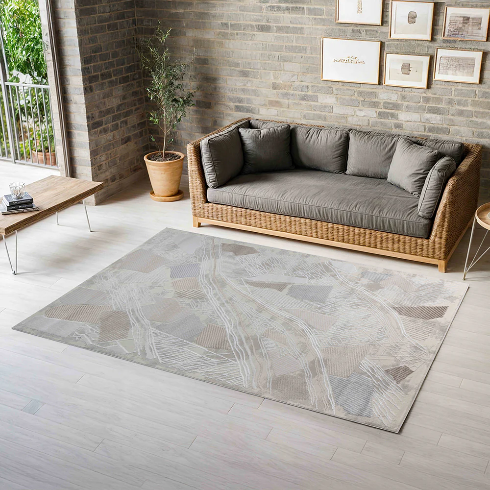 Filly Textured Abstract Design Rug - Image 2