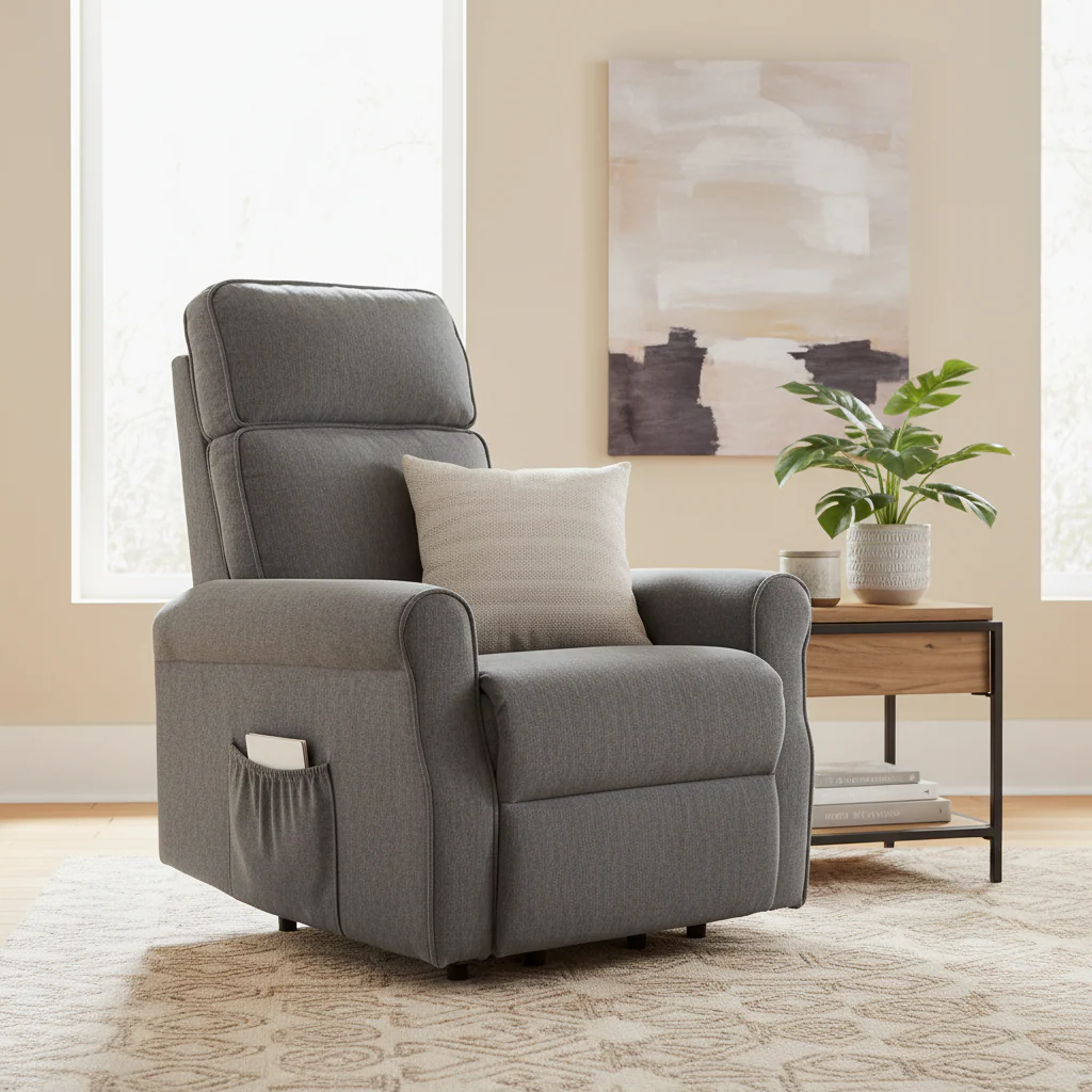 Hartley Tilt & Rise Recliner Armchair - Image 2