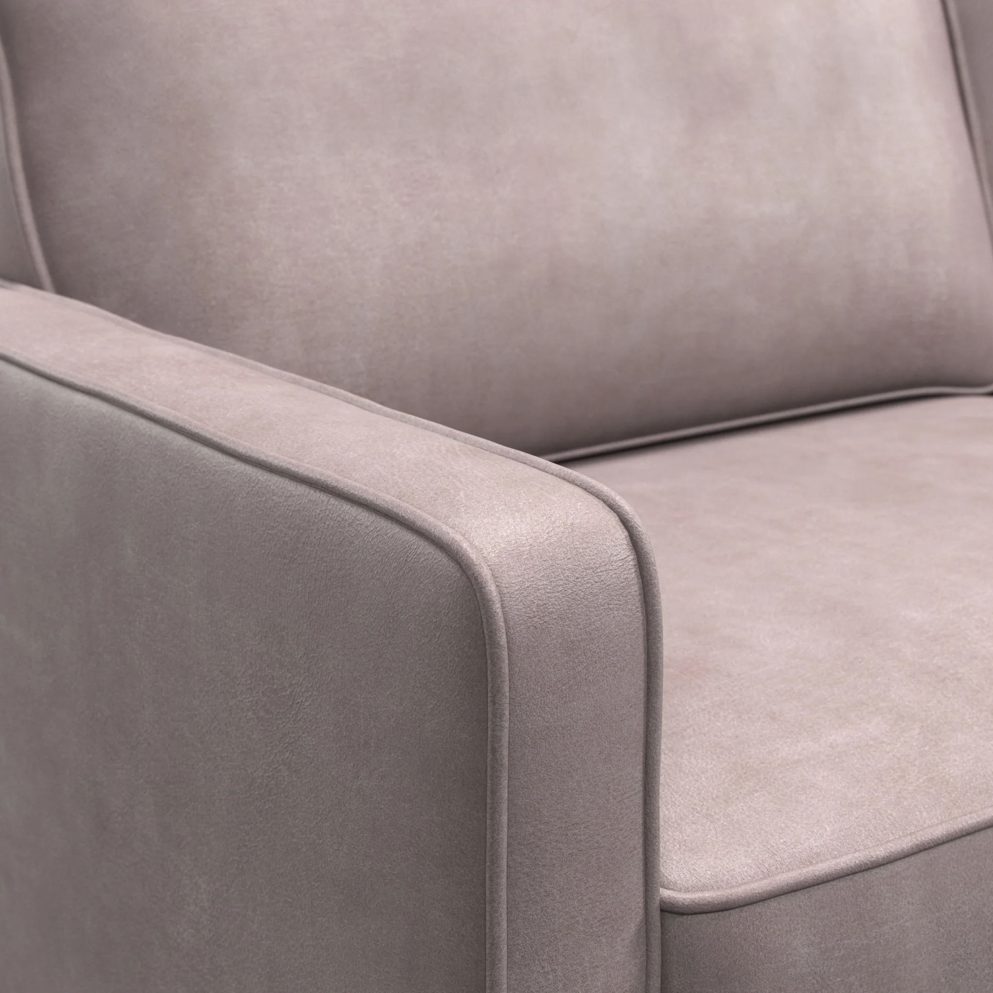 Jefri Faux Leather 2 Seater Sofa - Image 10