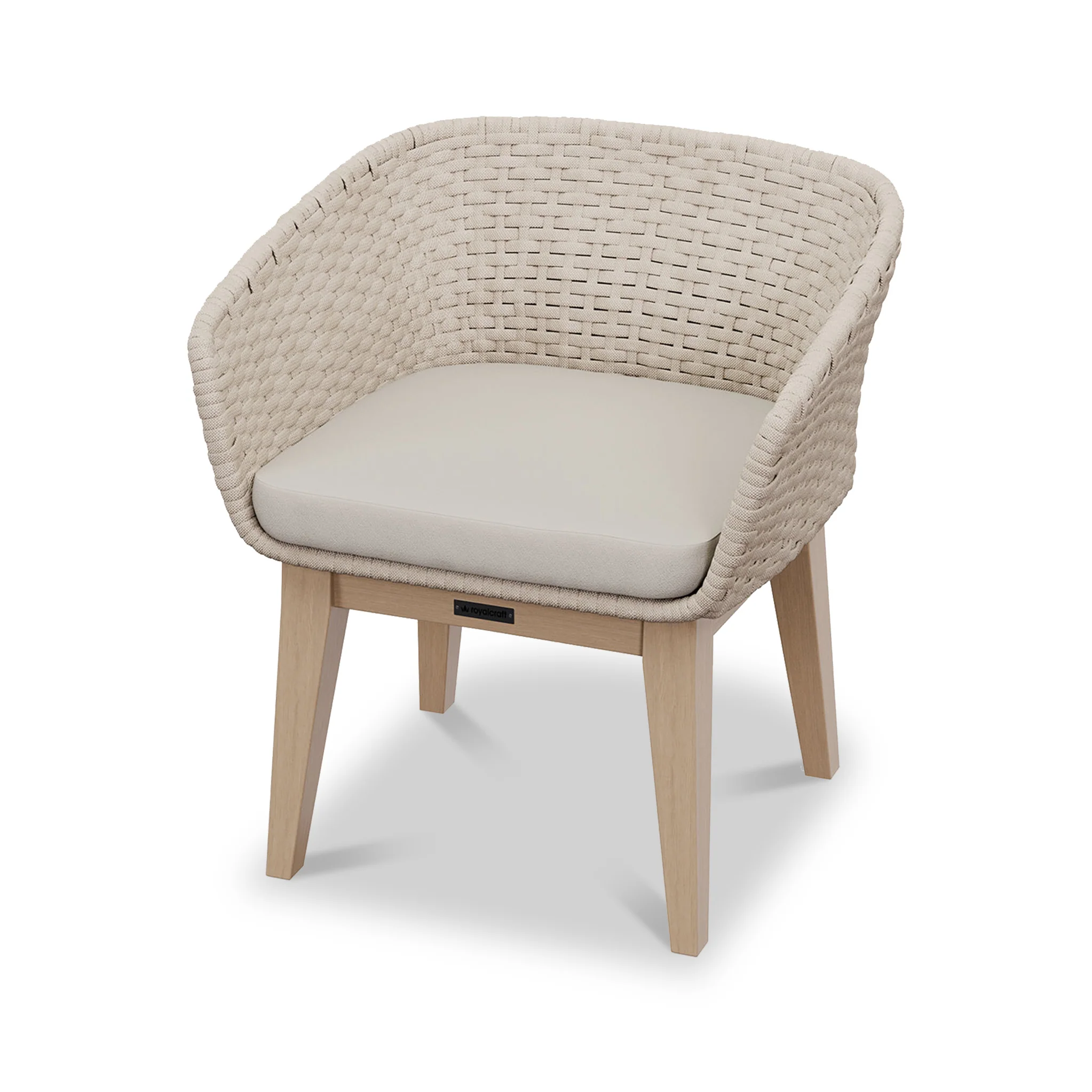 Jupiter 8 Seater Ellipse D Conical Dining Set with Eden Dawn Dining Chairs - Image 7
