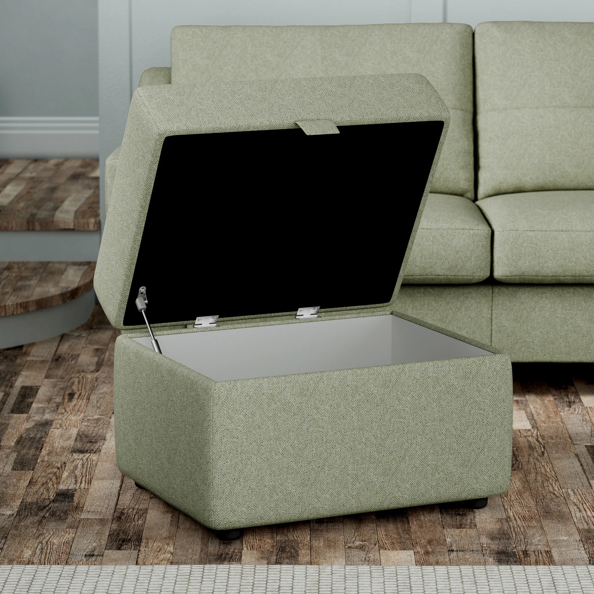 Justin Small Storage Footstool - Image 2