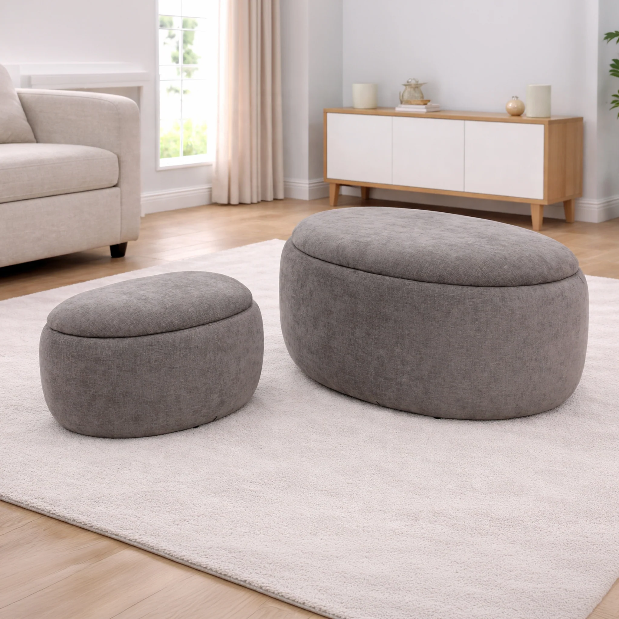Kensal Large Storage Ottoman - Image 6