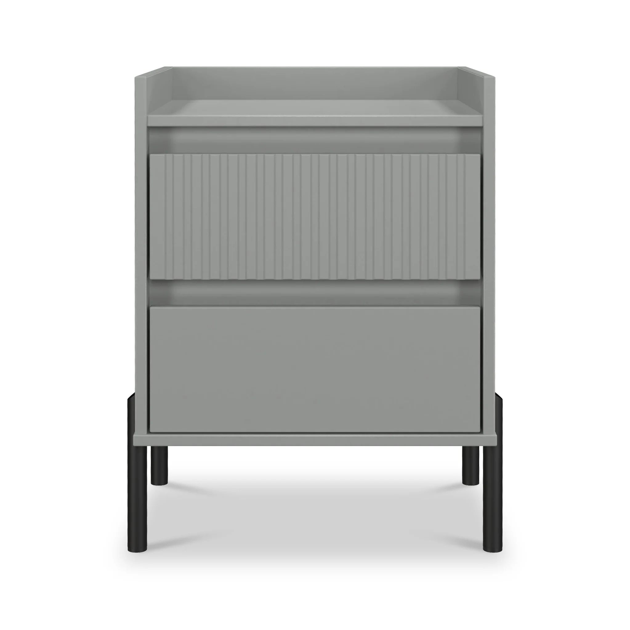 Kenton 2 Drawer Bedside Table - Image 3