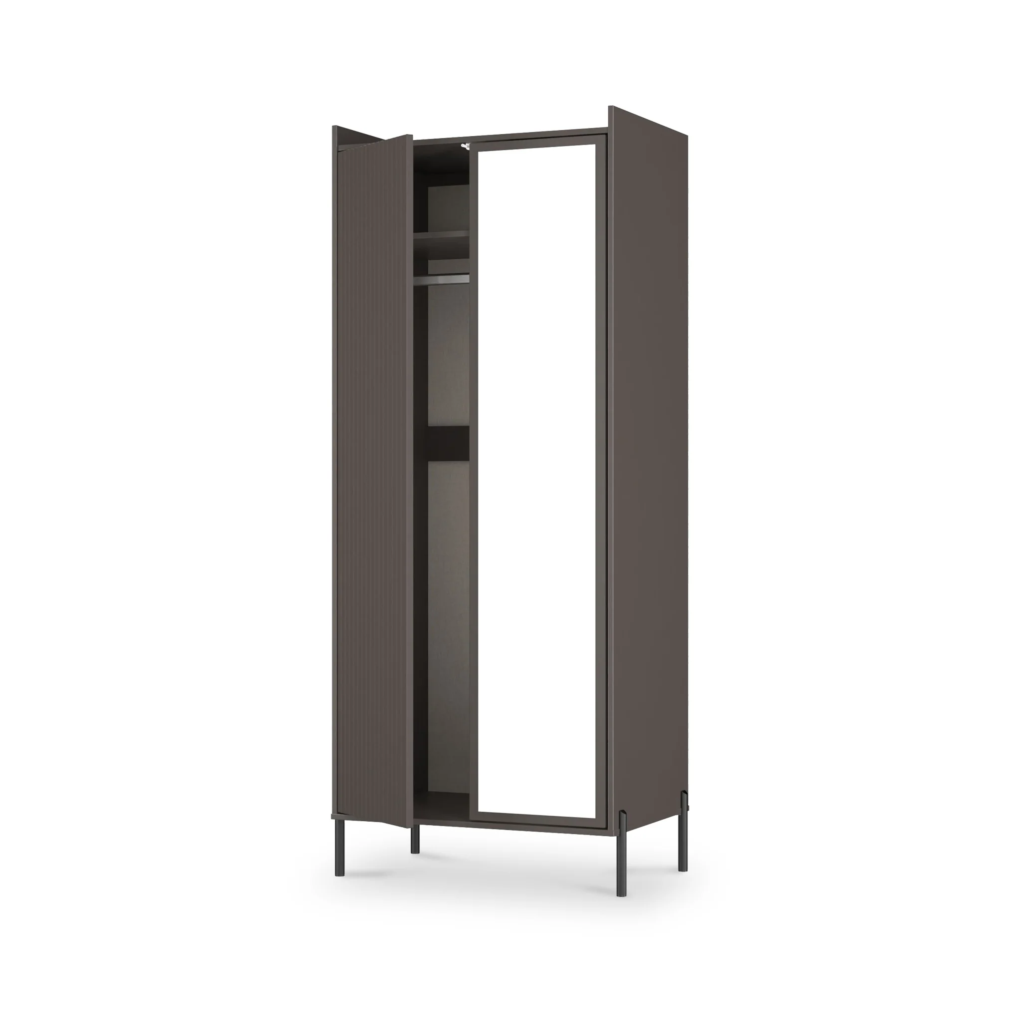 Kenton Double Mirrored Wardrobe - Image 11