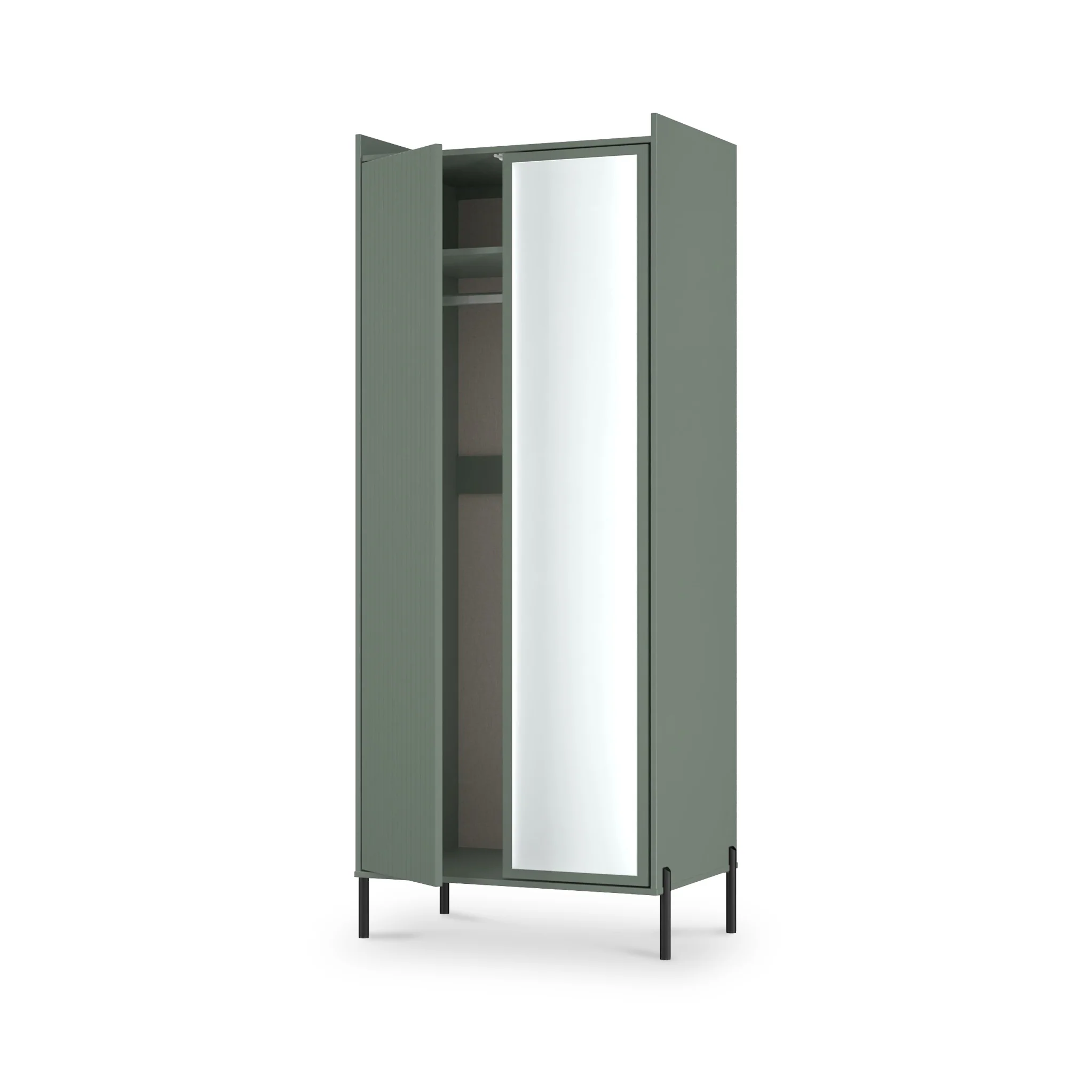 Kenton Double Mirrored Wardrobe - Image 25