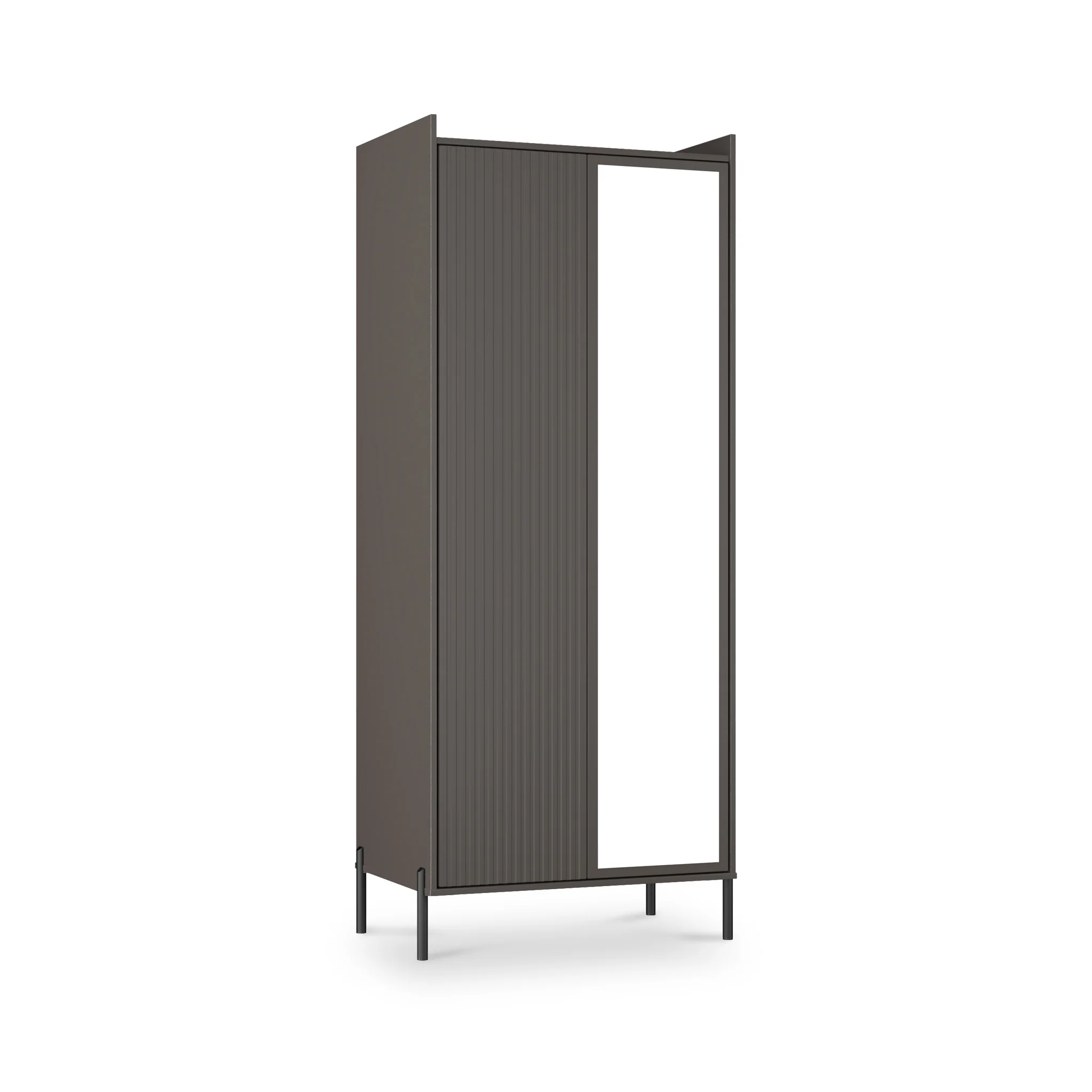 Kenton Double Mirrored Wardrobe - Image 8