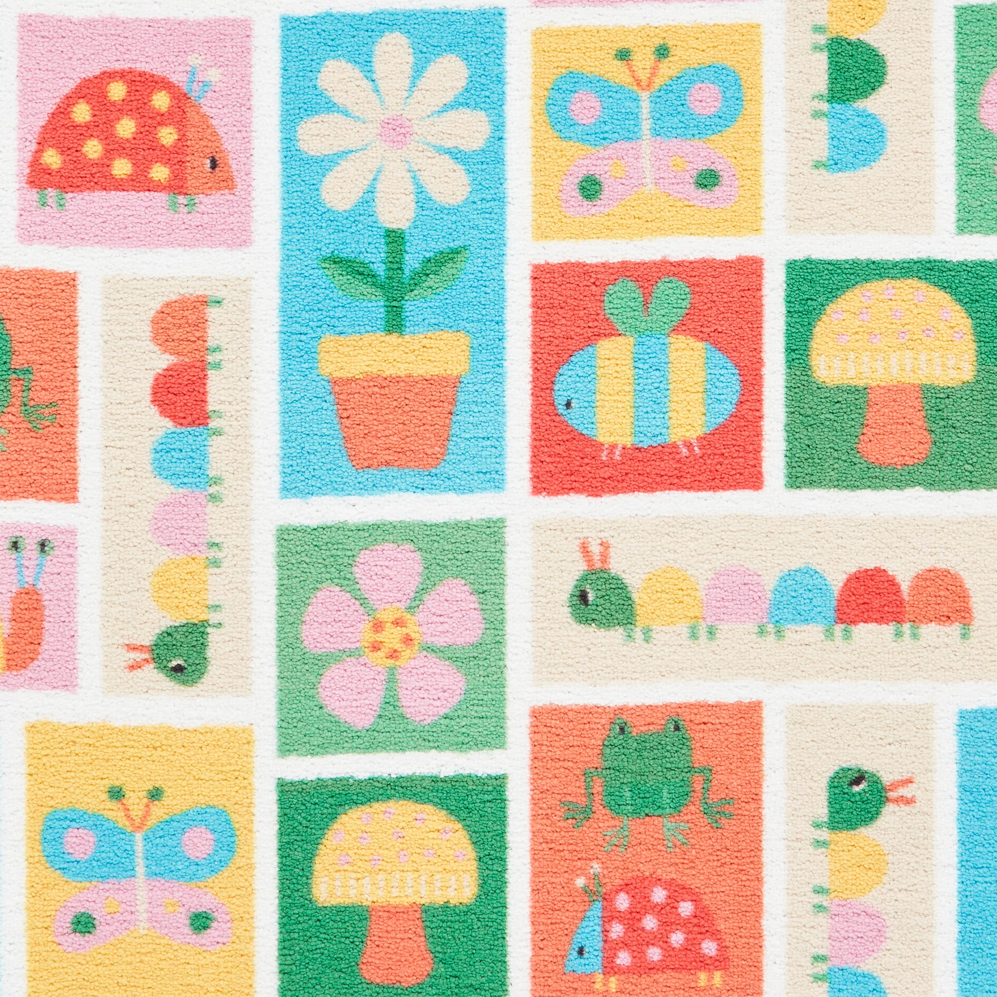Kids Curious Caterpillar Washable Rug - Image 6