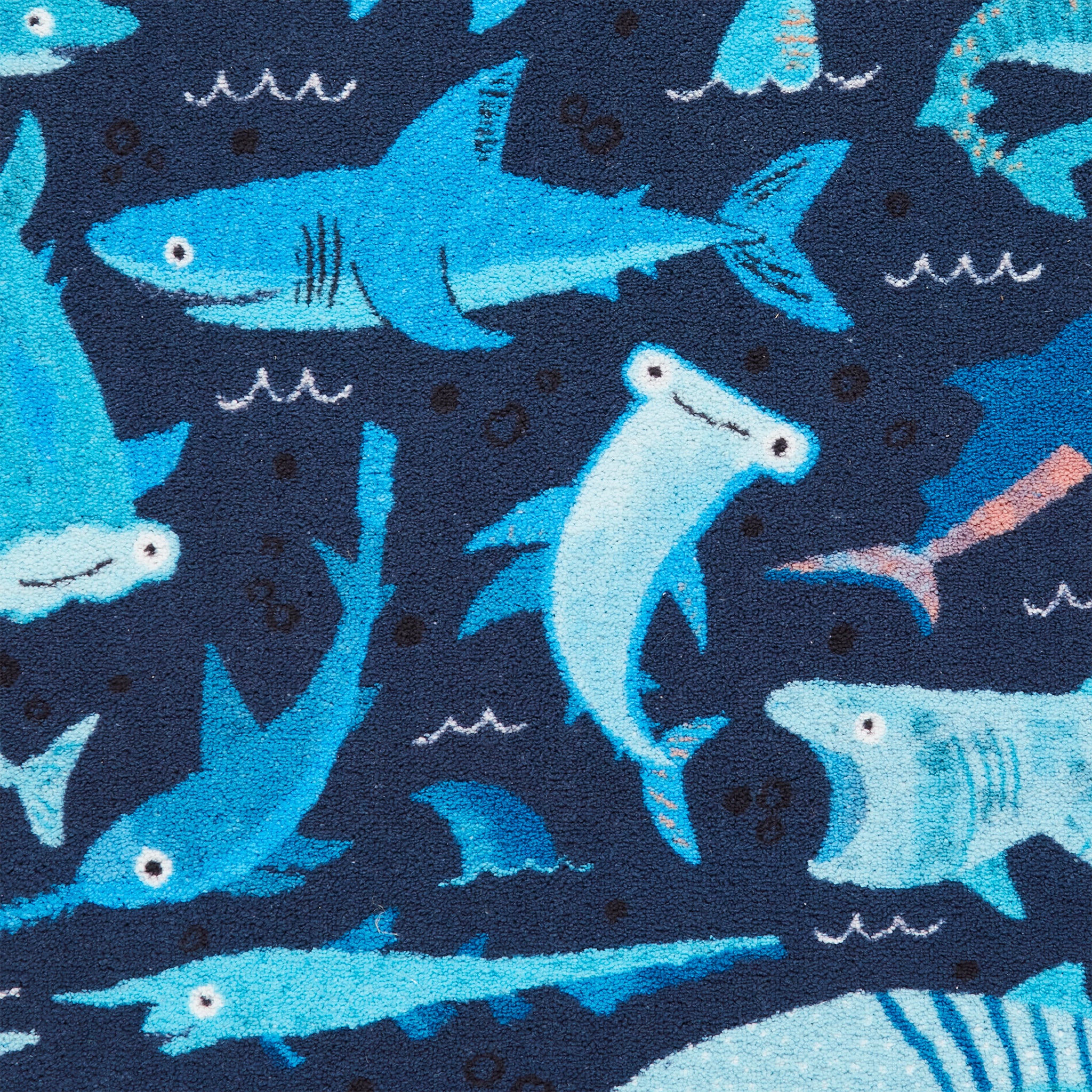 Kids Jawsome Sharks Washable Rug - Image 6