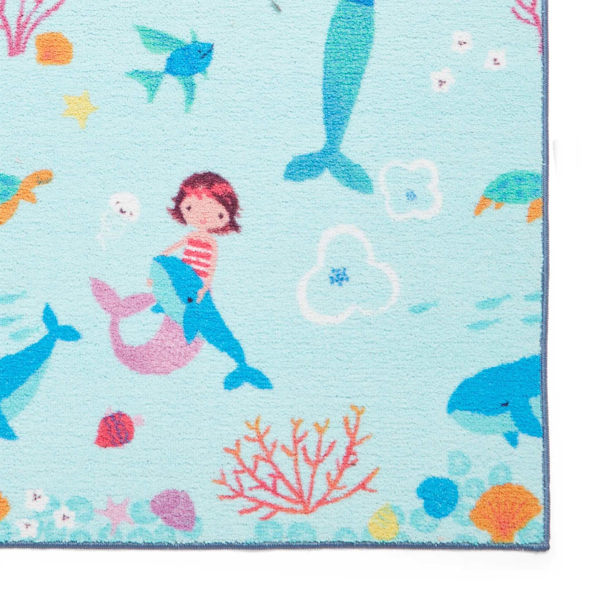 Kids Mermaid Washable Rug - Image 5