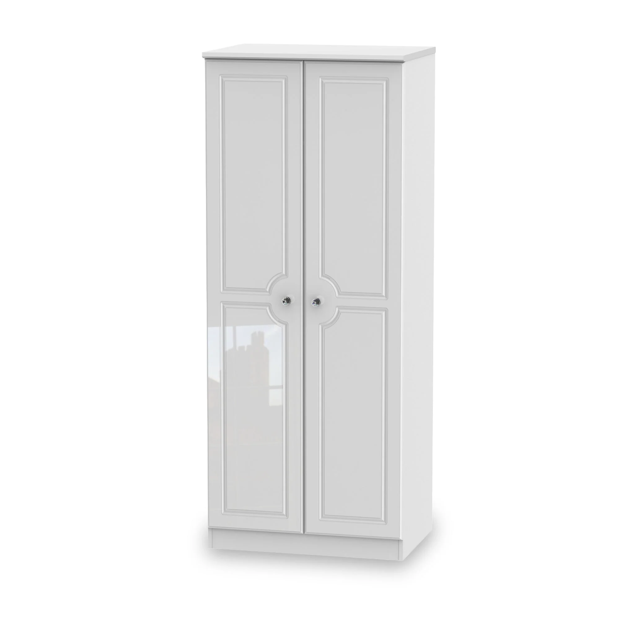 Kinsley White Gloss 4 Piece Bedroom Set - Image 4